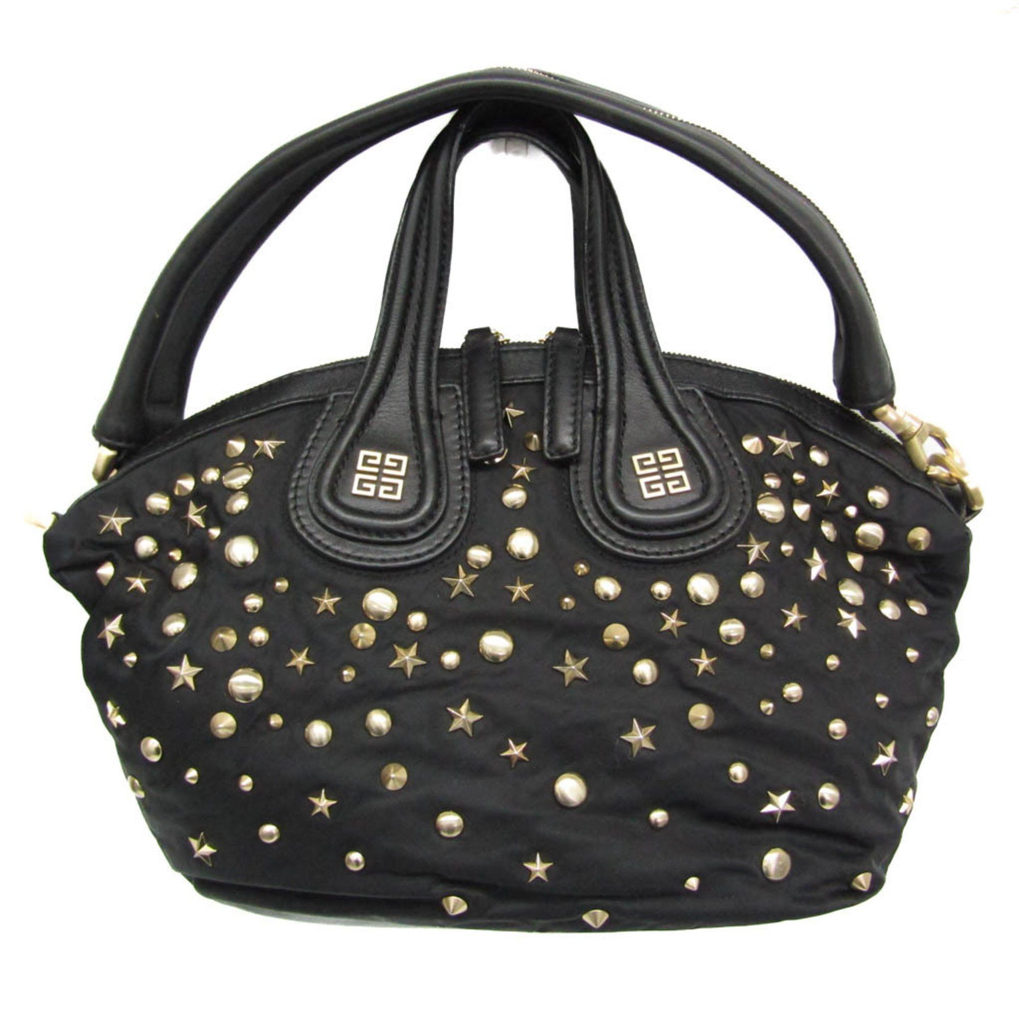 image of Givenchy Star Bag Handbag in Black, Women's