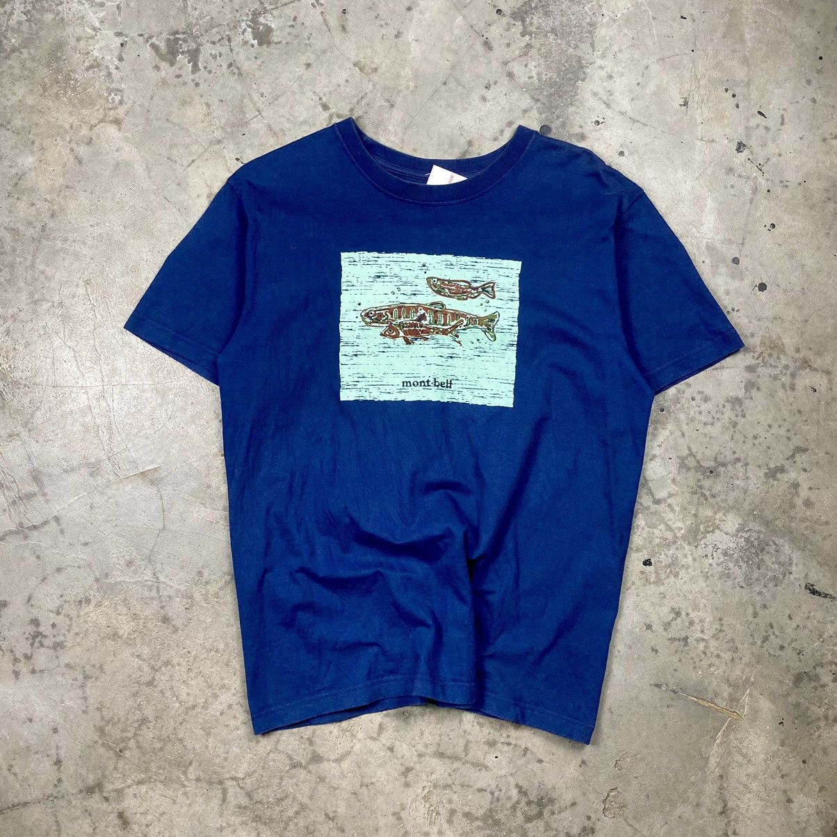 Montbell × Vintage y2k Montbell Art Frame Tee Size US M / EU 48-50 / 2 - 1 Thumbnail