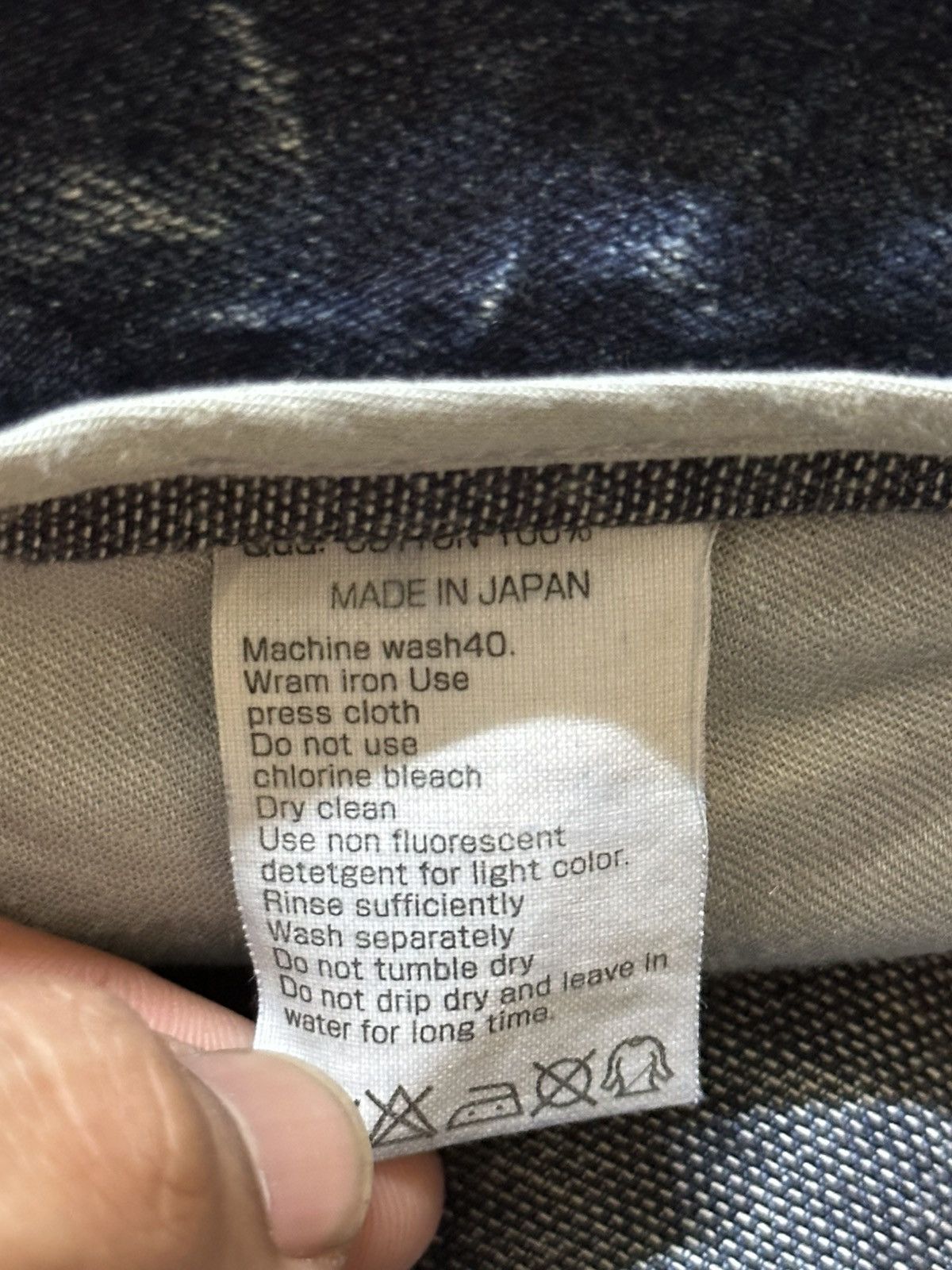 Japanese Brand Vintage Japan Vanquish Faded Wash Thunder Distress Flare Size US 34 / EU 50 - 9 Thumbnail
