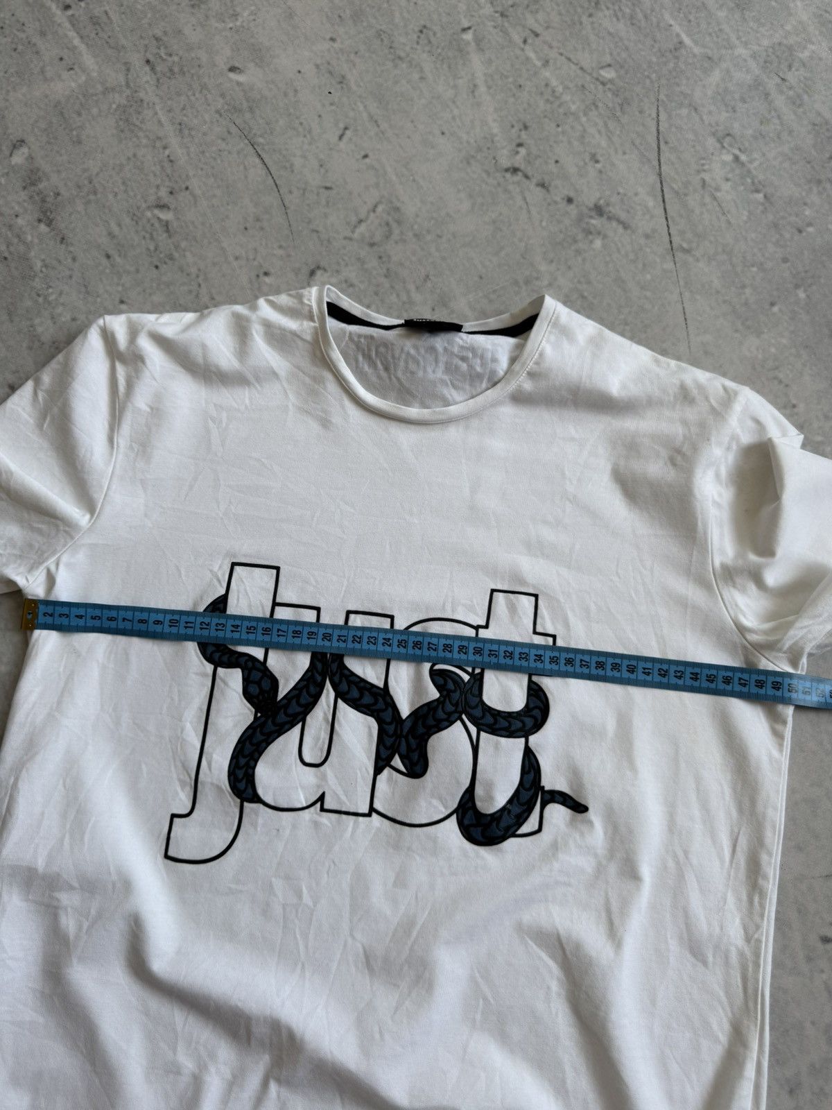 Just Cavalli Just Cavalli big logo tee Size US XL / EU 56 / 4 - 10 Thumbnail