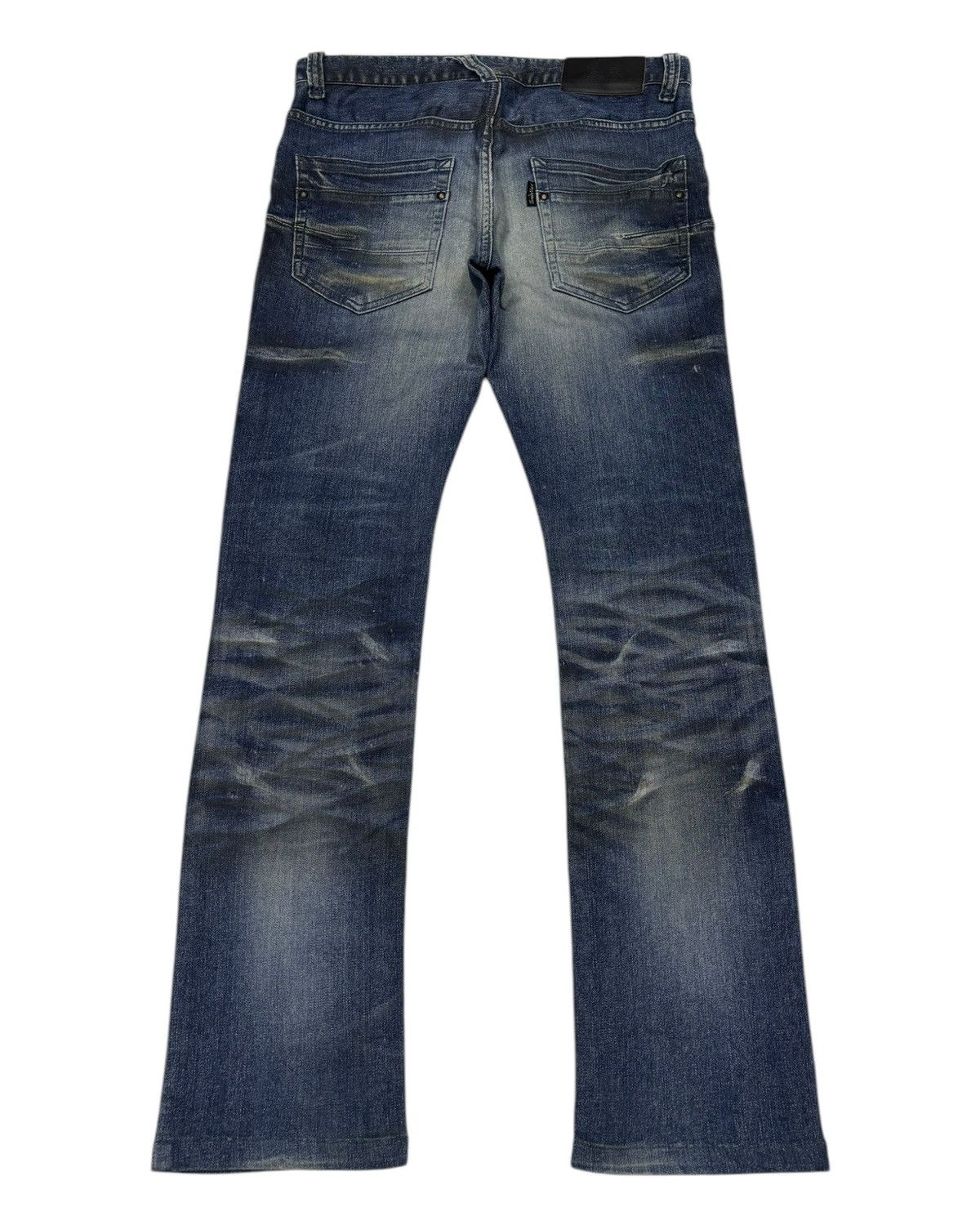 If Six Was Nine × Japanese Brand × Tornado Mart 🔥Skinny Tornado Mart Distressed Denim Size US 32 / EU 48 - 2 Thumbnail