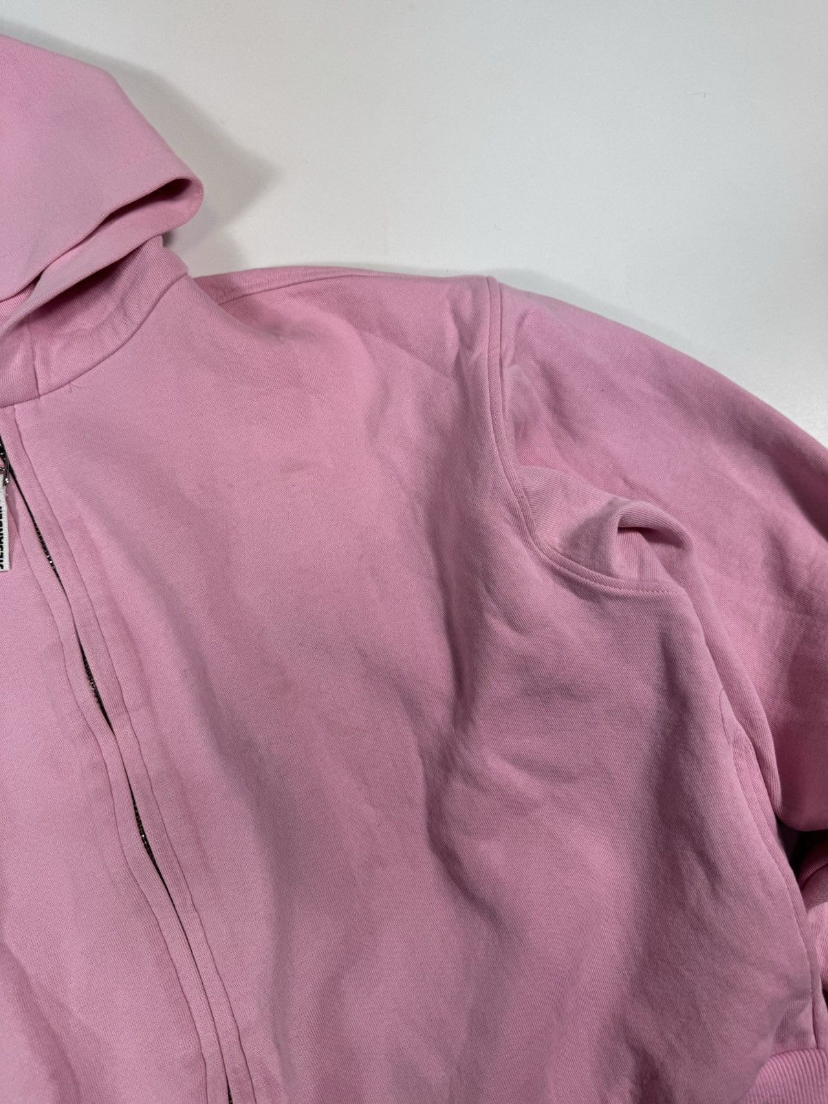 Jil Sander vintage jil sander hoodie pink big logo Size L / US 10 / IT 46 - 3 Thumbnail