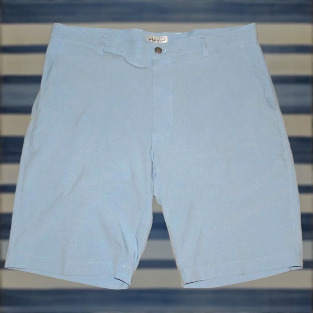 Peter Millar PETER MILLAR Blue 11" Shackleford Performance Chino Shorts 36 Size US 36 / EU 52 - 1 Thumbnail