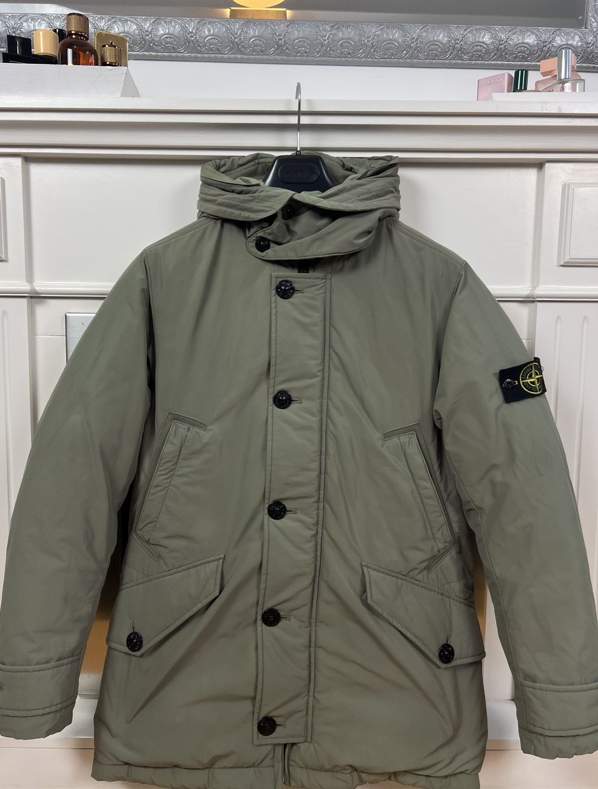 Stone Island Stone Island | Micro Reps Down Parka | Green | Size M Size US M / EU 48-50 / 2 - 7 Thumbnail