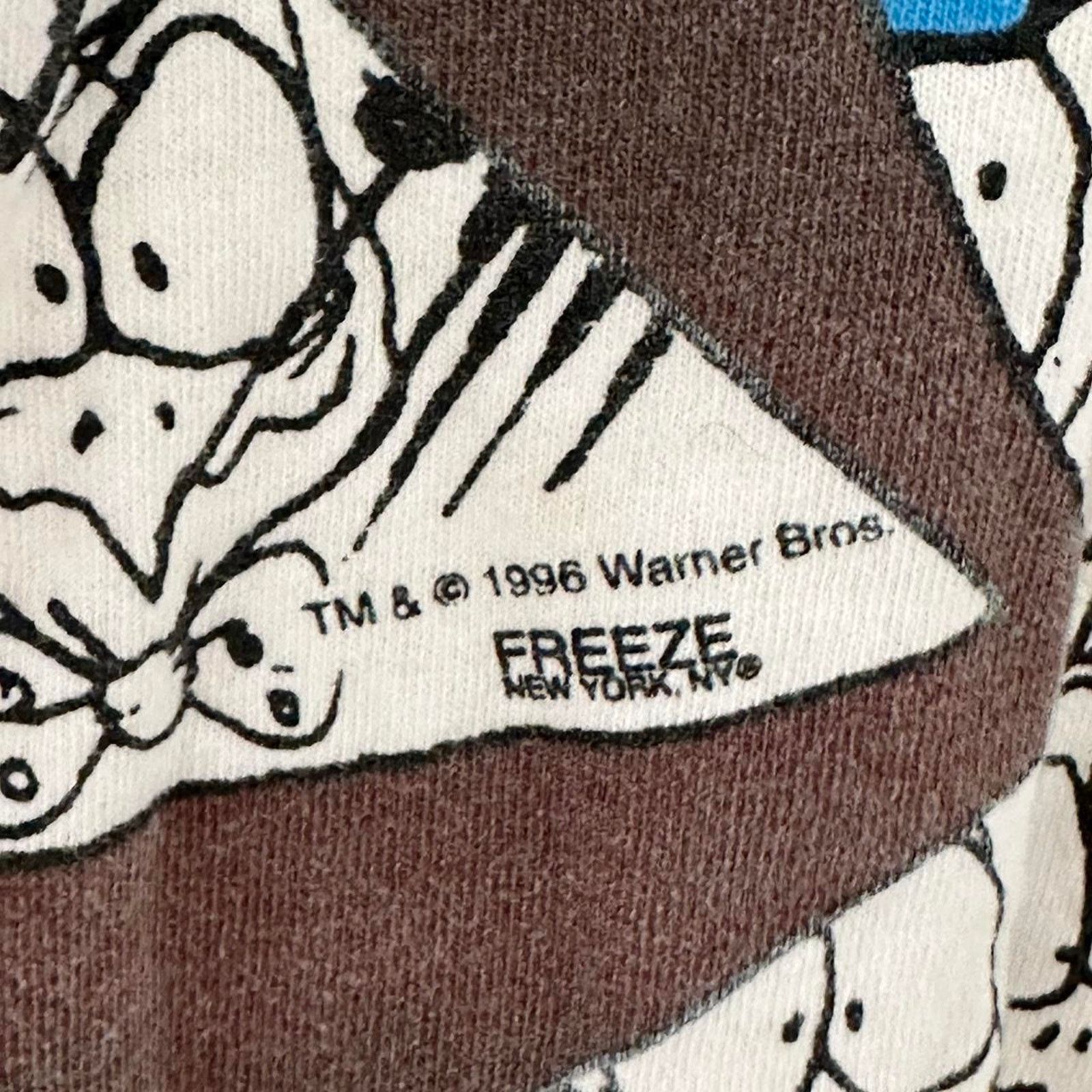 Vintage × Warner Bros RARE Vintage 1996 Space Jam Tasmanian Devil L/S Tee size L Size US L / EU 52-54 / 3 - 4 Thumbnail