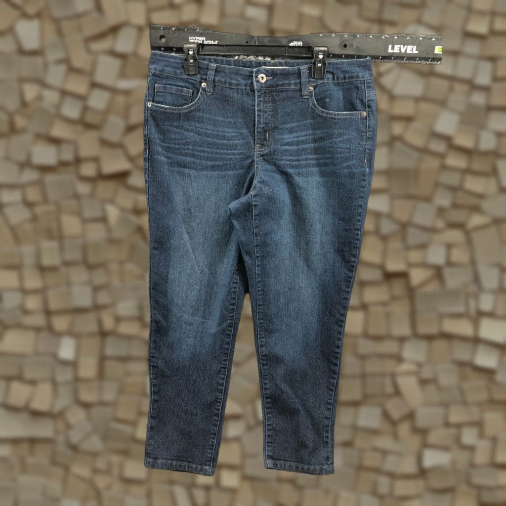 Faded Glory Faded Glory Jeans Skinny Womens 16W Regular 36 Blue Denim 5-Pocket Shirt Category Size 38" / US 16 / IT 52 - 1 Thumbnail