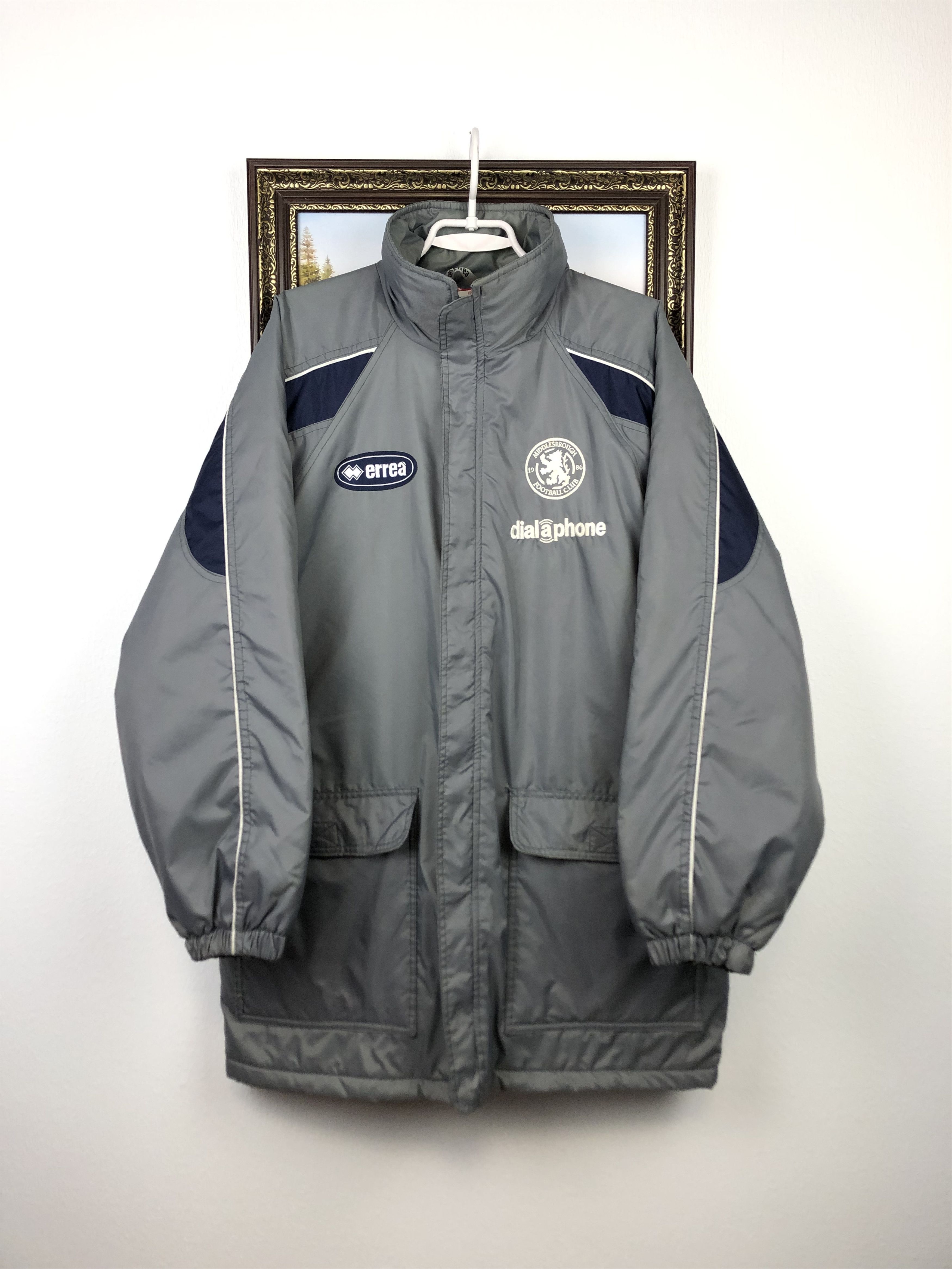 Vintage Vintage 90's Middlesbrough Football Jacket Soccer Warm Track Size US L / EU 52-54 / 3 - 1 Thumbnail