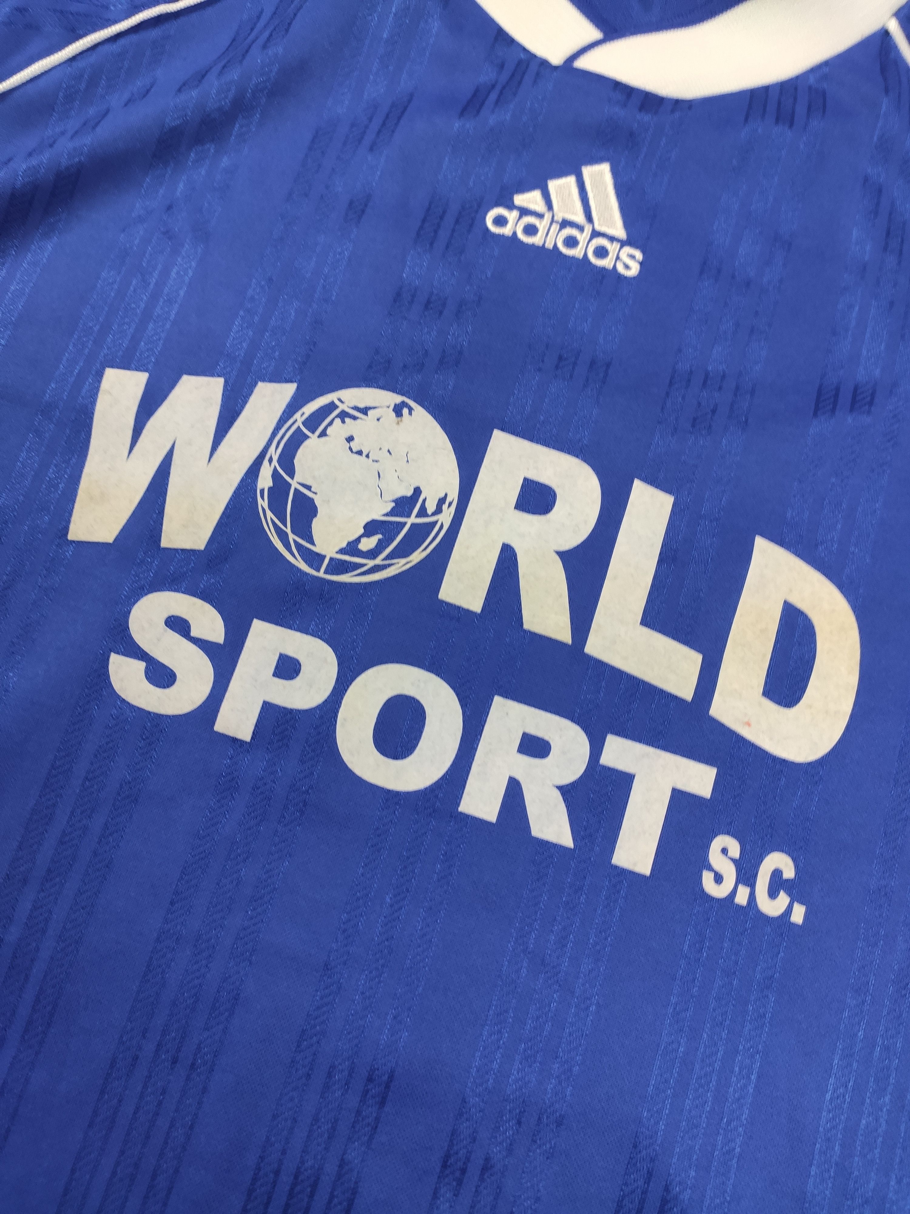 Adidas × Vintage Vintage Adidas World Sport jersey football y2k Size US XL / EU 56 / 4 - 4 Thumbnail