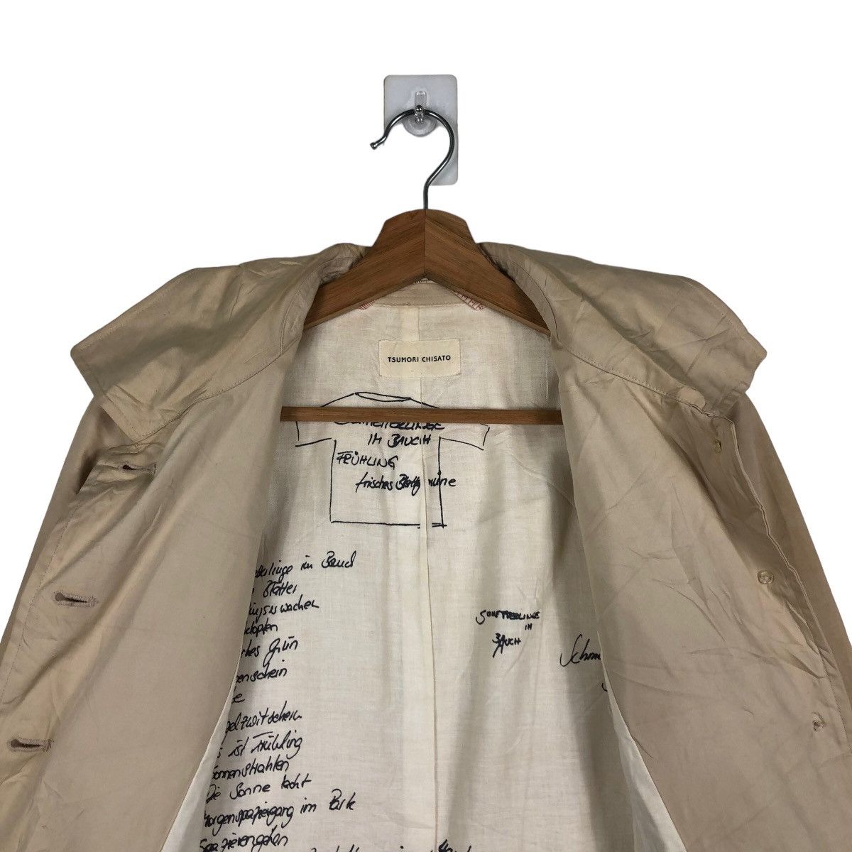 Issey Miyake 🔥90’s TSUMORI CHISATO ISSEY MIYAKE LONG JACKET Size US M / EU 48-50 / 2 - 11 Thumbnail