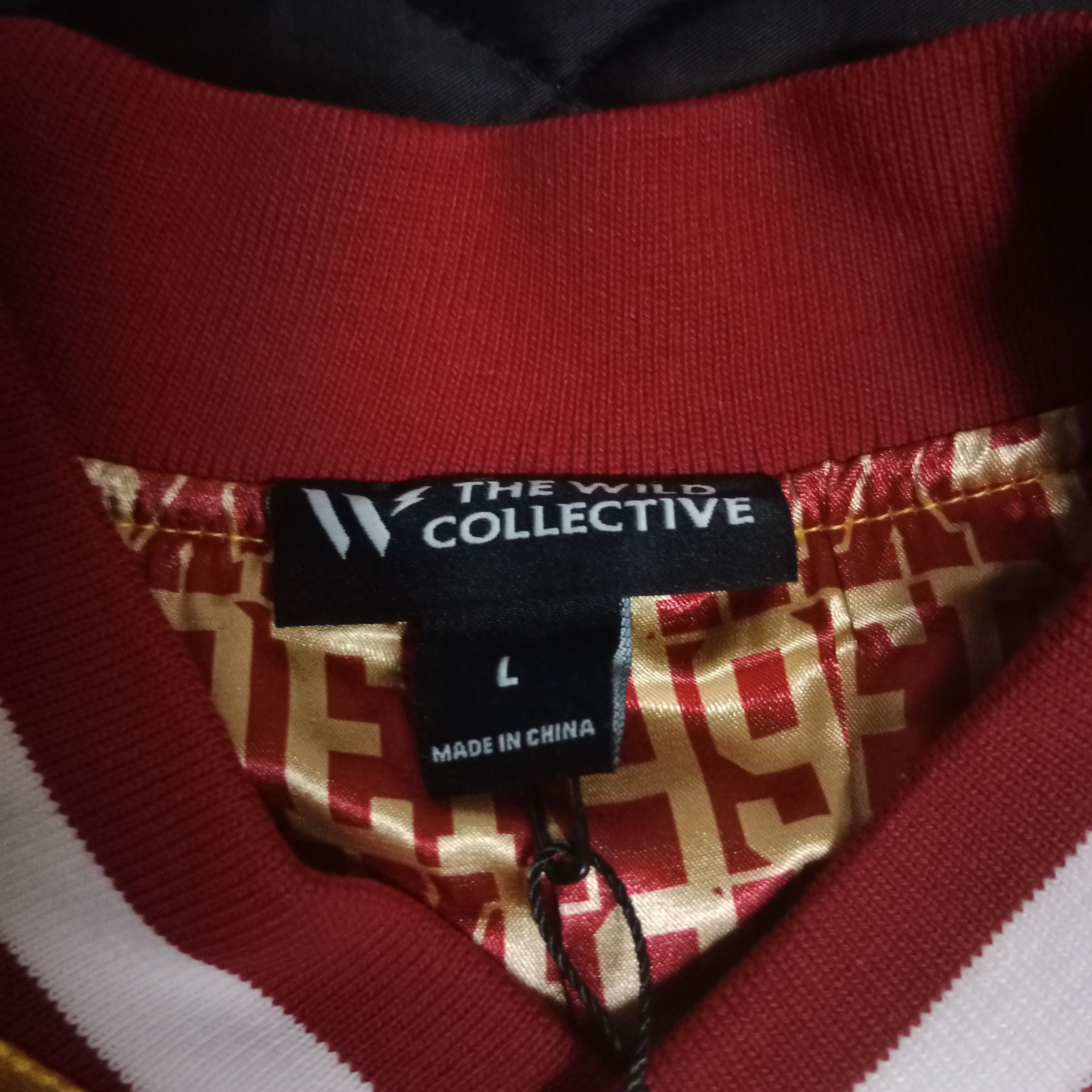 NFL The Wild Collective San Francisco 49ers Bomber Jacket Size US L / EU 52-54 / 3 - 5 Thumbnail