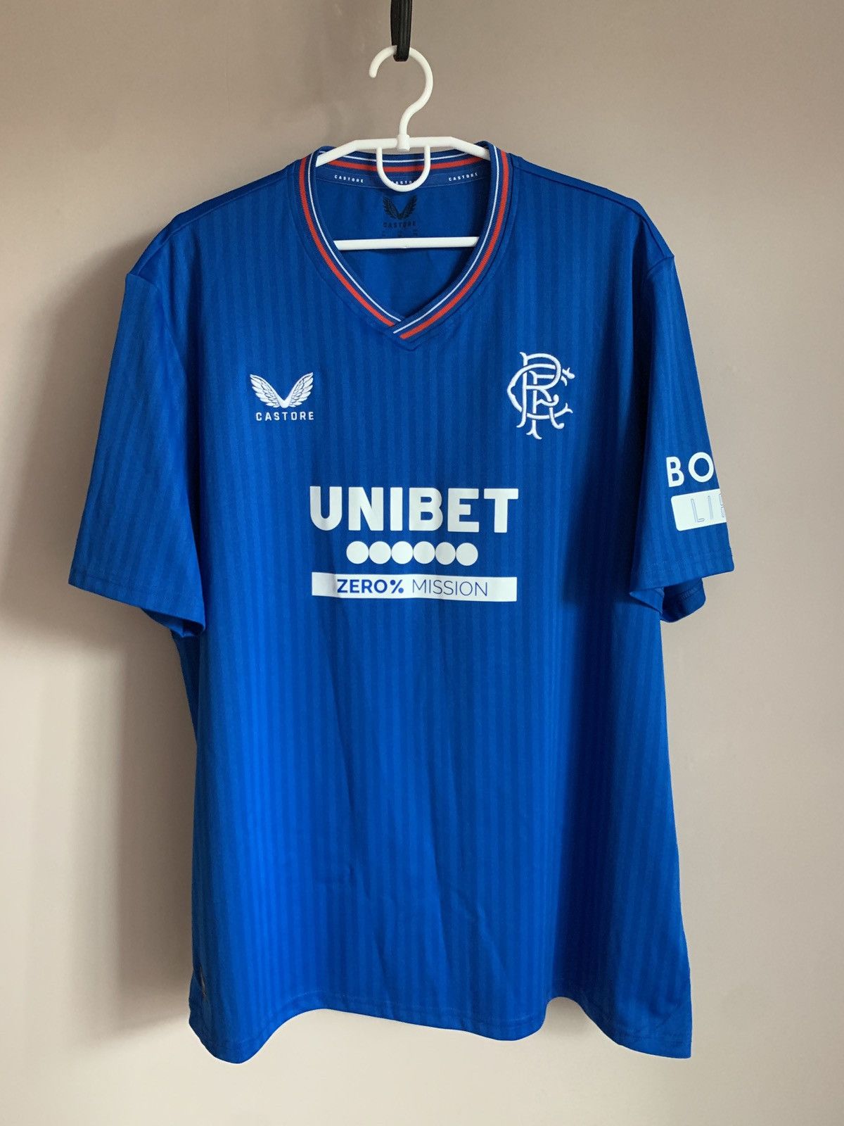 Other Rangers Glasgow Home Football Shirt Castore Soccer Sz 3XL Size US XXL / EU 58 / 5 - 1 Thumbnail