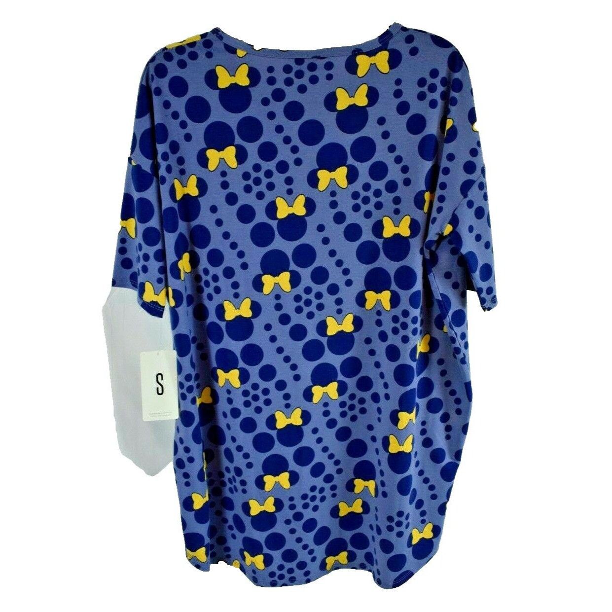Other LuLaRoe Misses Small Disney Blue Minnie Mouse Short Sleeve I Size S / US 4 / IT 40 - 2 Thumbnail