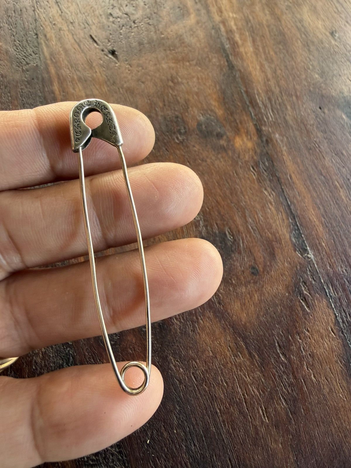 Chrome Hearts Chrome Hearts large safety pin Size ONE SIZE - 4 Thumbnail