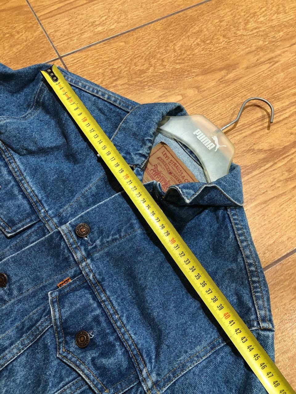 Levi's Vintage Levi's Denim Blue Jean Trucker Jacket Size XS / US 0-2 / IT 36-38 - 7 Thumbnail