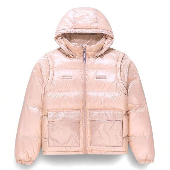 Columbia × Madhappy Madhappy × Columbia Mauve Vapor Down Puffer Jacket 800 Fill Size M / US 6-8 / IT 42-44 - 3 Thumbnail