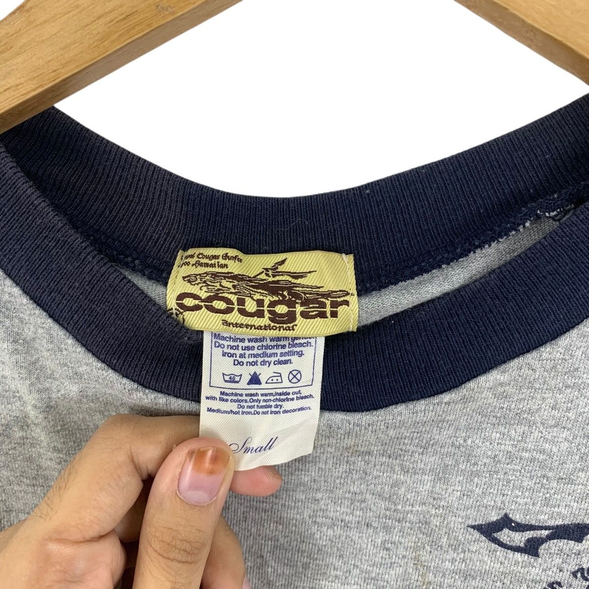 Other LOCO HAWAII COUGAR Surfer Tribal Logo Tee Shirt Top Surf Size US M / EU 48-50 / 2 - 10 Thumbnail