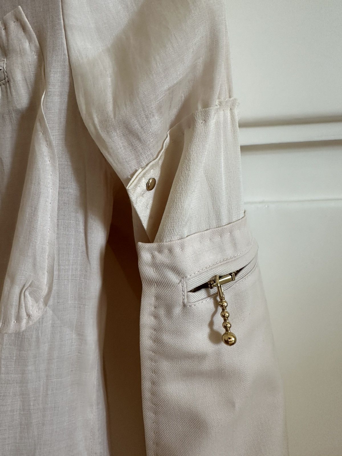Stella McCartney Stella McCartney Linen Blazer Size S / US 4 / IT 40 - 7 Thumbnail