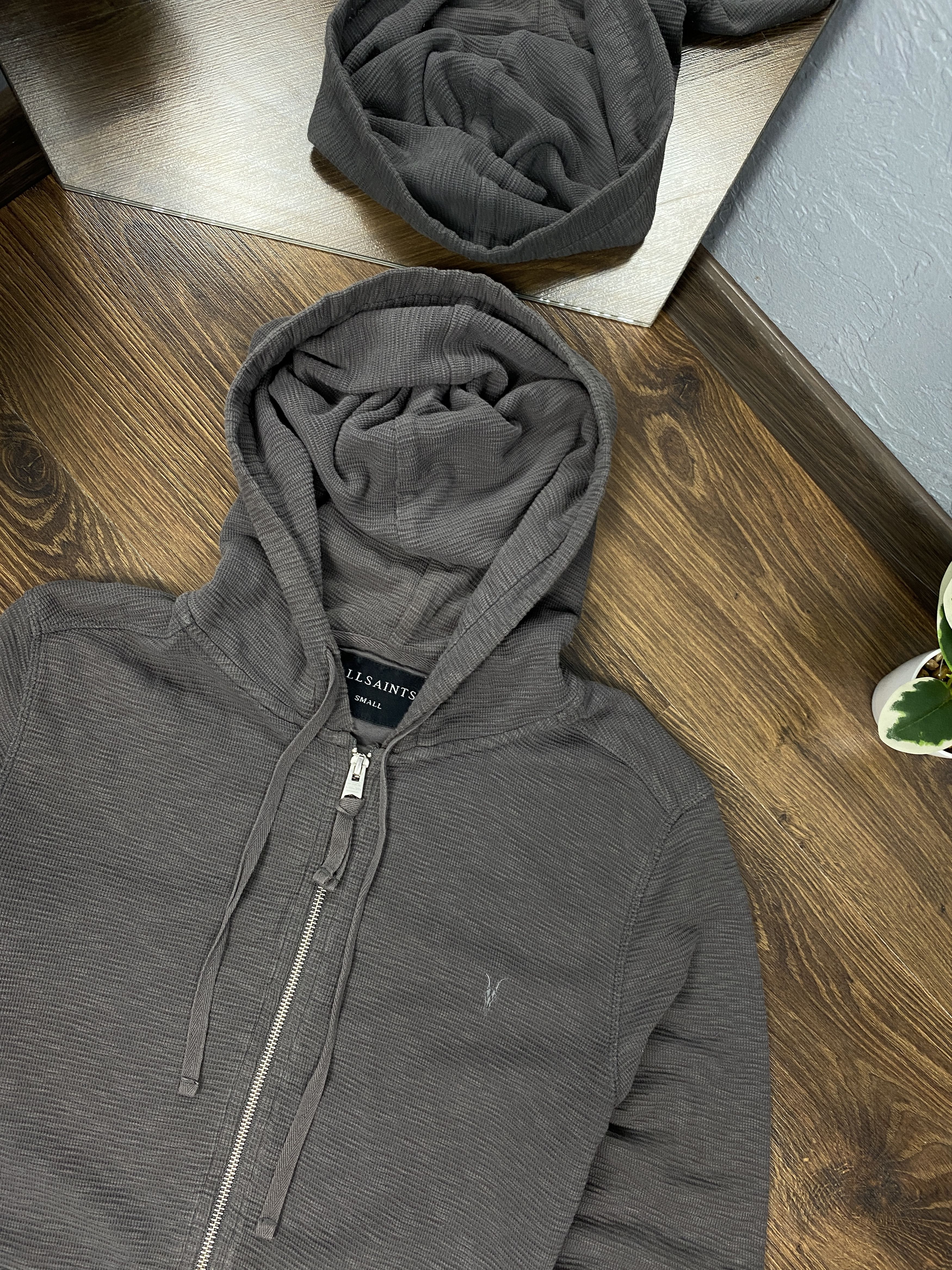 Allsaints Allsaints vintage zip clash hoodie y2k Size US S / EU 44-46 / 1 - 2 Thumbnail