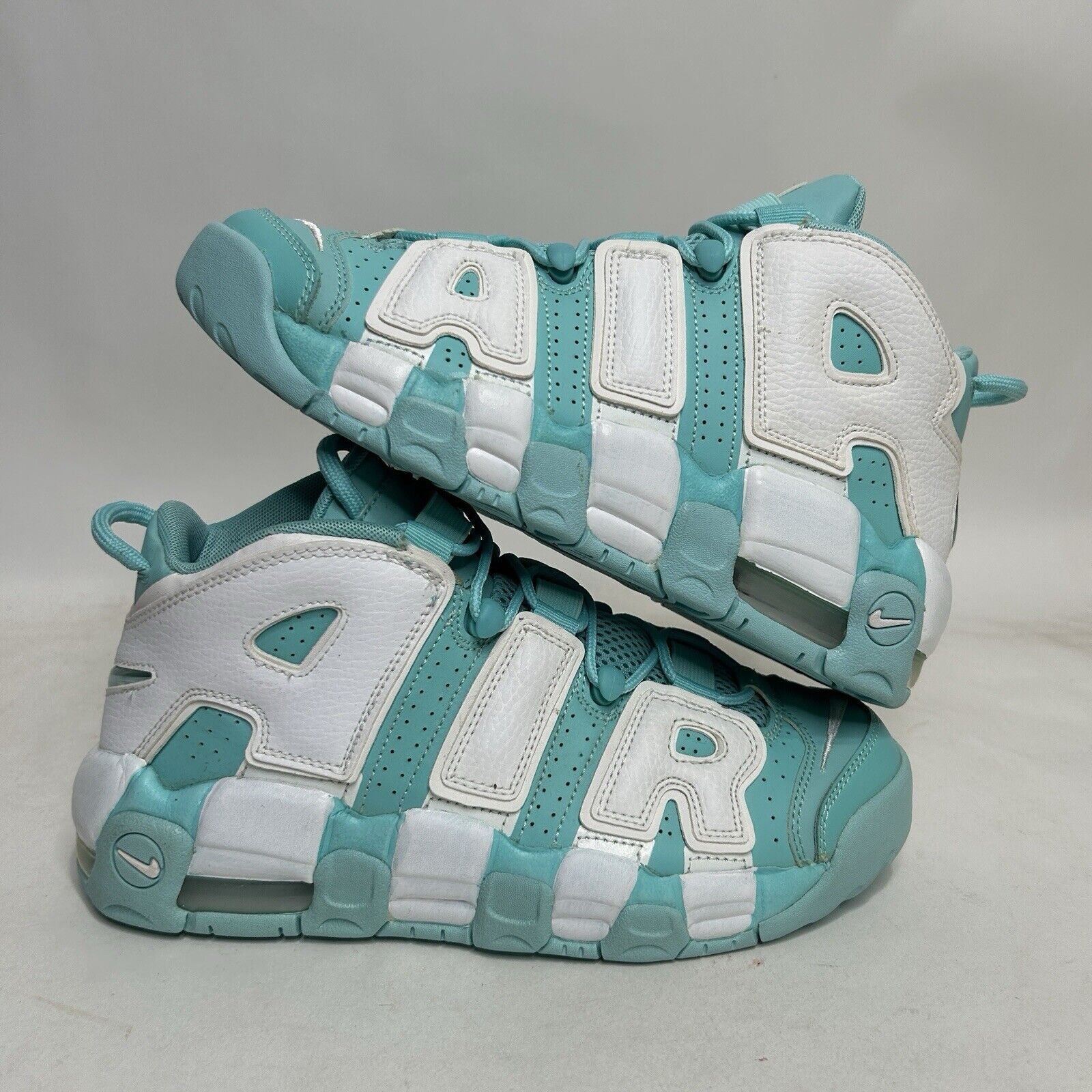 Nike uptempo island green sizes best sale