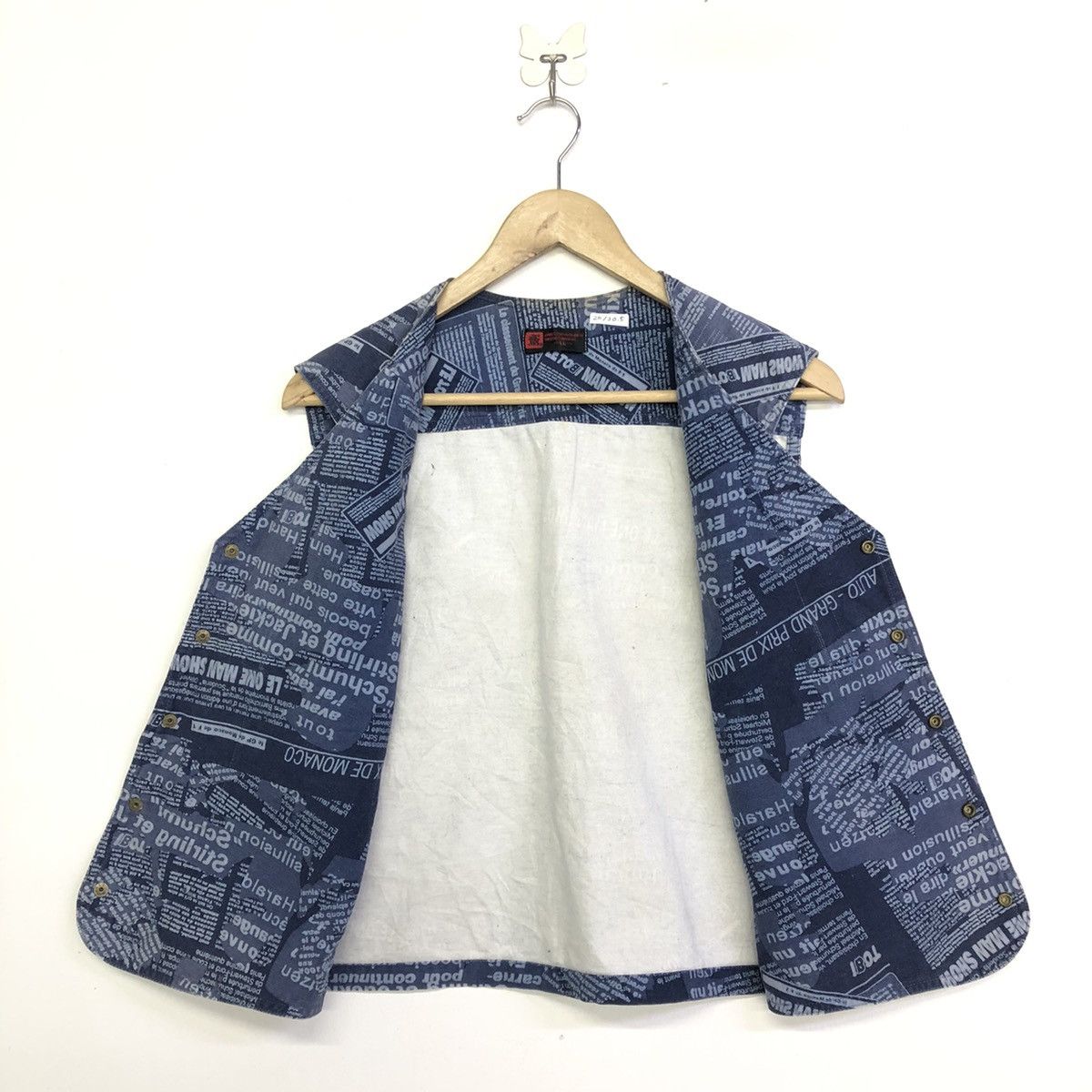 Japanese Brand Workers Japanese Brand Fullprint Design Multipocket Vest Size US XL / EU 56 / 4 - 3 Thumbnail