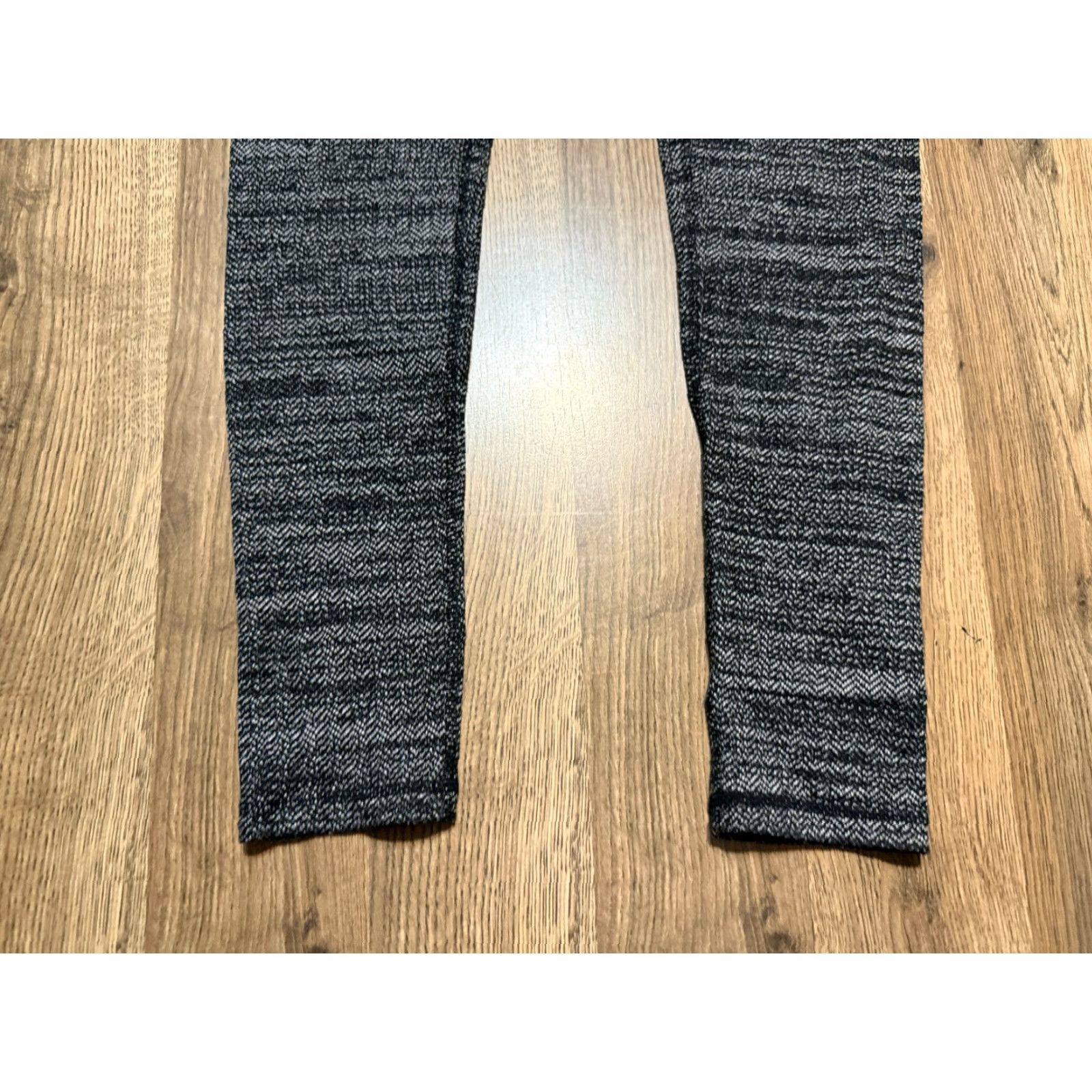 Kyodan Kyodan Leggings Women's Petite Small Grey White Pull On Leggings Mid Rise Size 28" / US 6 / IT 42 - 3 Thumbnail