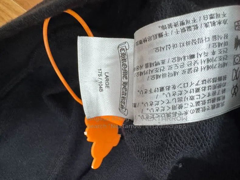 Chrome Hearts CHROME HEARTS Size L Cross-stitch black zipper hoodie Size US L / EU 52-54 / 3 - 5 Thumbnail
