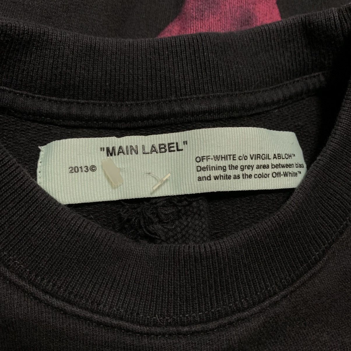 Off-White Off White XS Impressionism Arrows Black Sweatshirt Virgil Size US XS / EU 42 / 0 - 5 Thumbnail