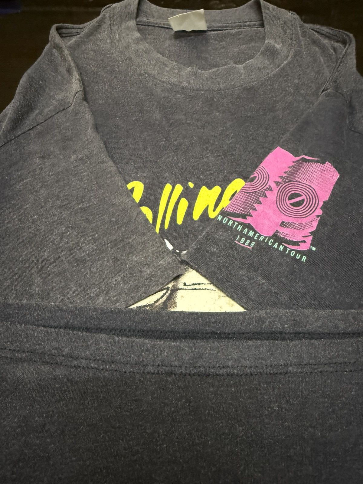 Vintage Vintage 80s The Rolling Stones The North American Tour 1989 Size US M / EU 48-50 / 2 - 5 Thumbnail