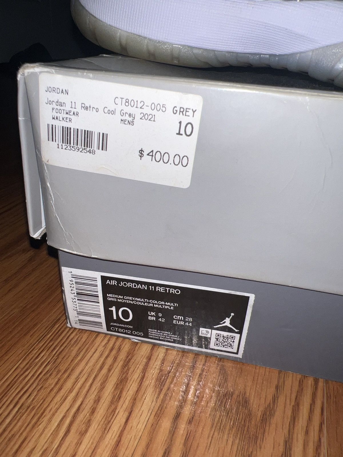 Jordan Brand air jordan 11 cool grey Size US 10 / EU 43 - 8 Thumbnail