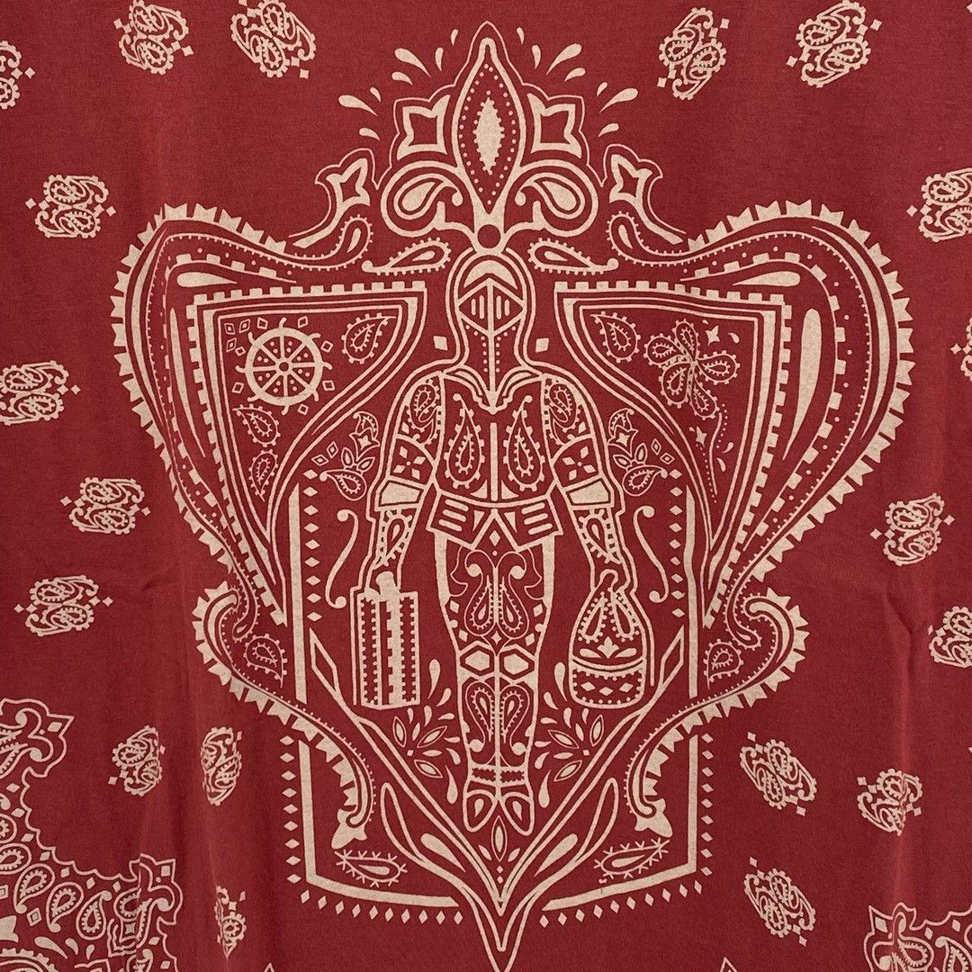 Gucci Gucci Red Shield Knight Totem Short Sleeve Nextarrow-2412 Size US L / EU 52-54 / 3 - 3 Thumbnail
