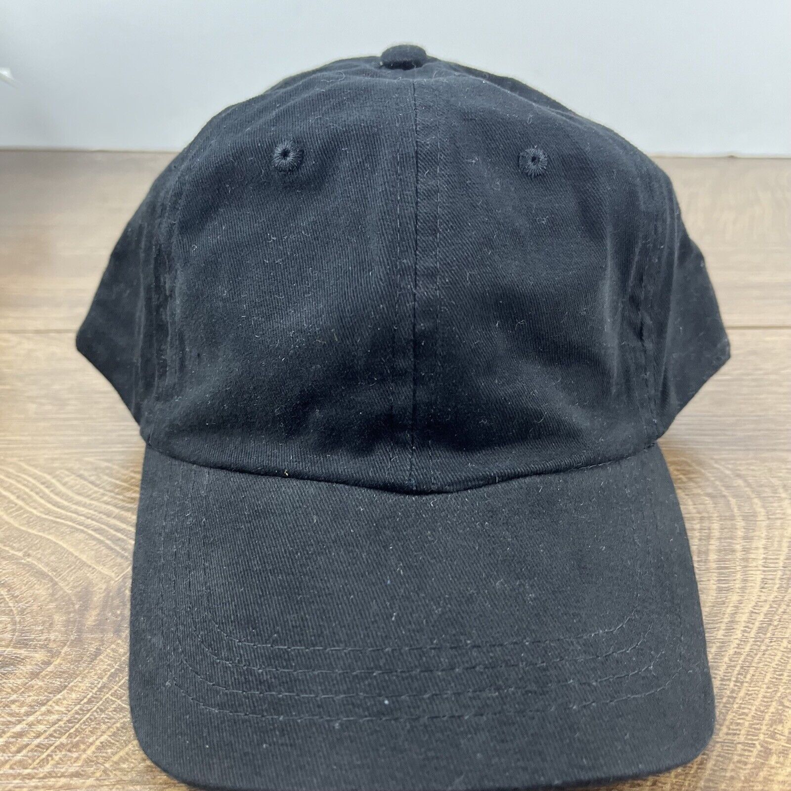 Other Adult Baseball Cap Hat Black Cap Hat Adjustable Hat Black Ad Size ONE SIZE - 5 Thumbnail
