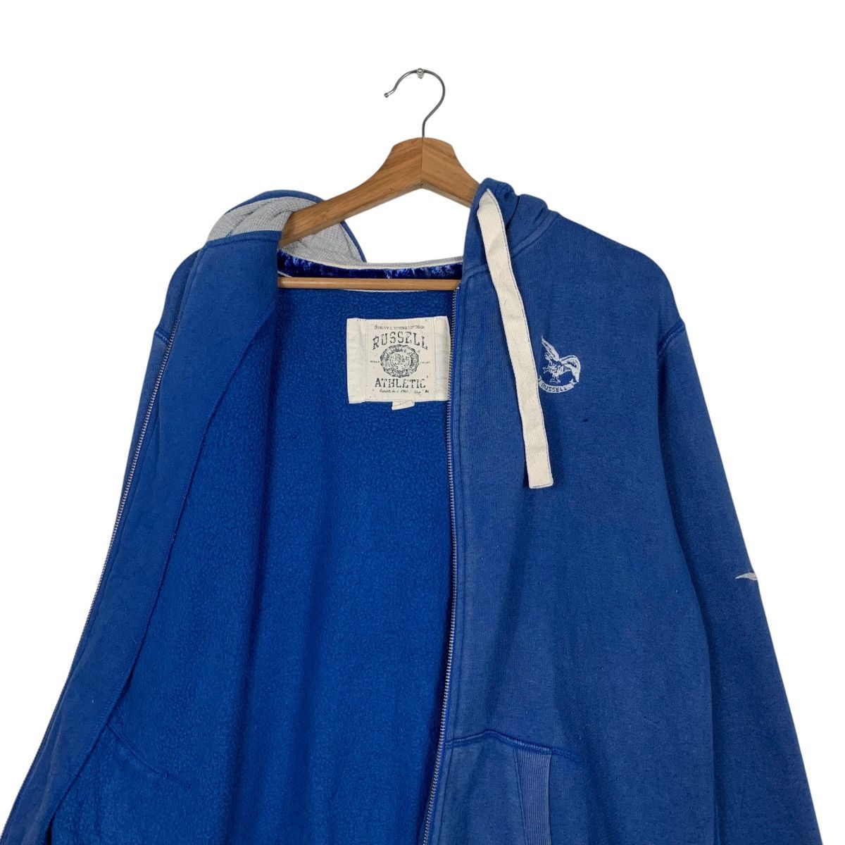 Russell Athletic RUSSELL ATHLETIC Zipper Hoodies Sweatshirt #1961-C85 Size L / US 10 / IT 46 - 11 Thumbnail