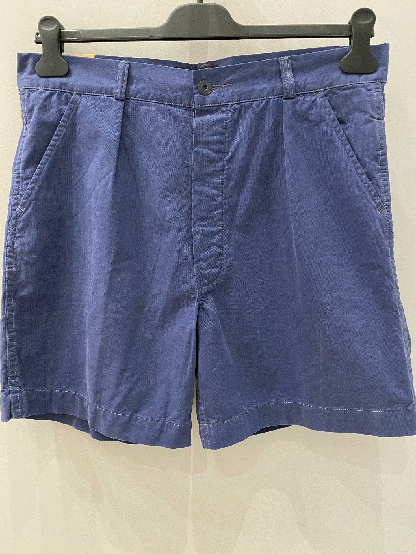 RRL Ralph Lauren RRL Double RL Blue Washed Shorts Size US 33 - 1 Thumbnail