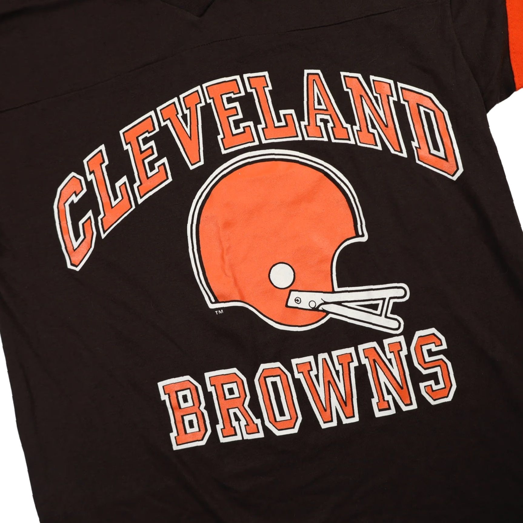 Vintage VINTAGE Cleveland Browns T-Shirt Logo 7 Mens Medium Brown Graphic Shirt Size US M / EU 48-50 / 2 - 3 Thumbnail