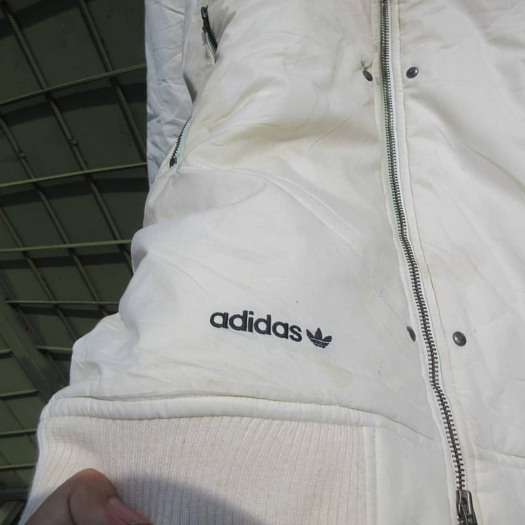 Adidas × Vintage Adidas Originals Winter Coat In White Colour Way Size M Size US M / EU 48-50 / 2 - 3 Thumbnail