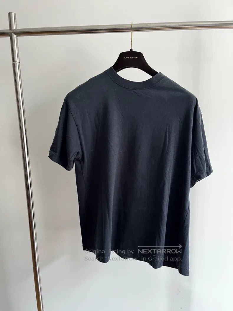Balenciaga Balenciaga Back logo washed blue short-sleeved Size US S / EU 44-46 / 1 - 1 Thumbnail