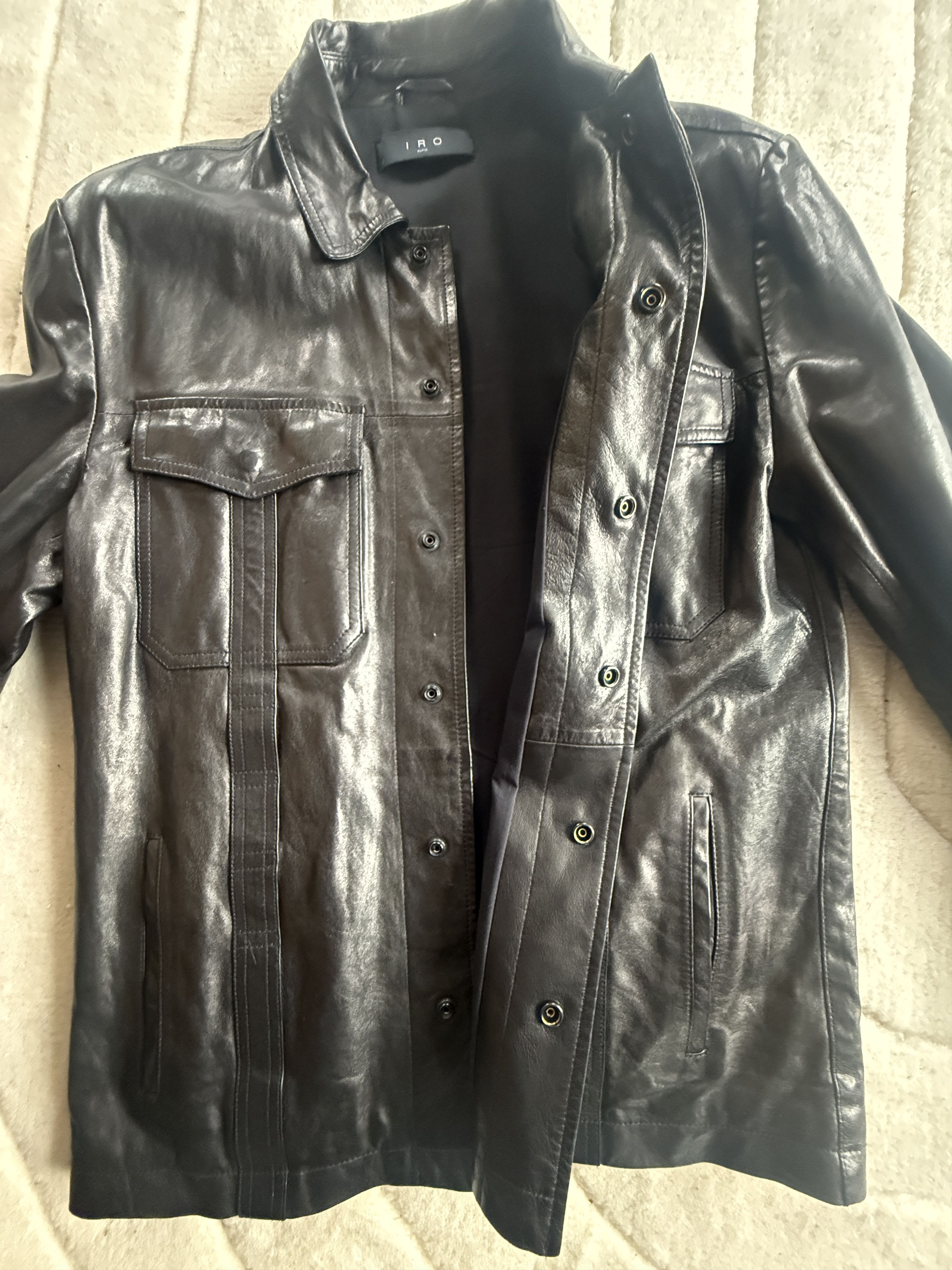 Iro Iro Paris Leather Shirt/Jacket Size US S / EU 44-46 / 1 - 2 Thumbnail