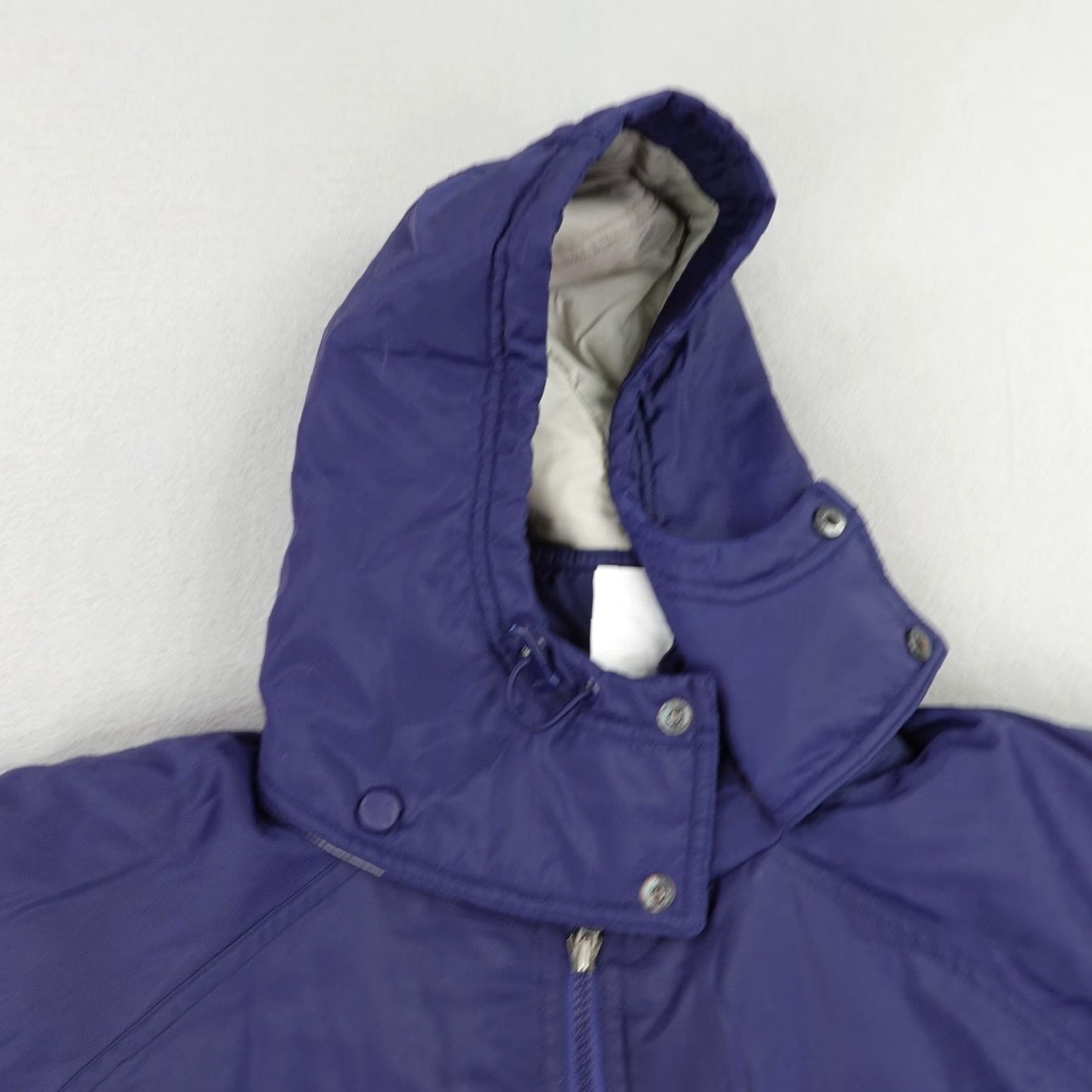 Adidas VINTAGE adidas Jacket Mens Large Blue Removable Hood Quilted Coat Parka Y2K Zip Size US L / EU 52-54 / 3 - 2 Thumbnail