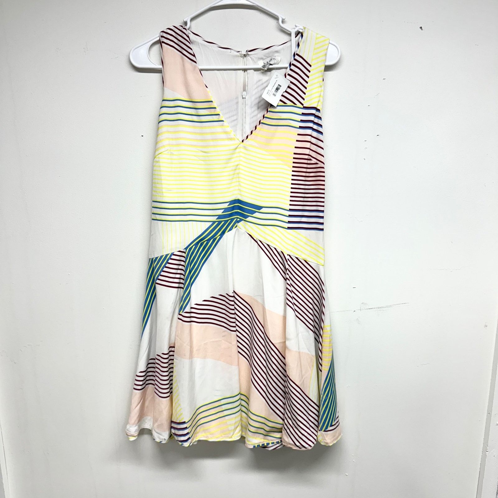 Anthropologie Anthropologie Eulalia Dress by Harlyn Multi-Color Stripe SM Size S / US 4 / IT 40 - 2 Thumbnail