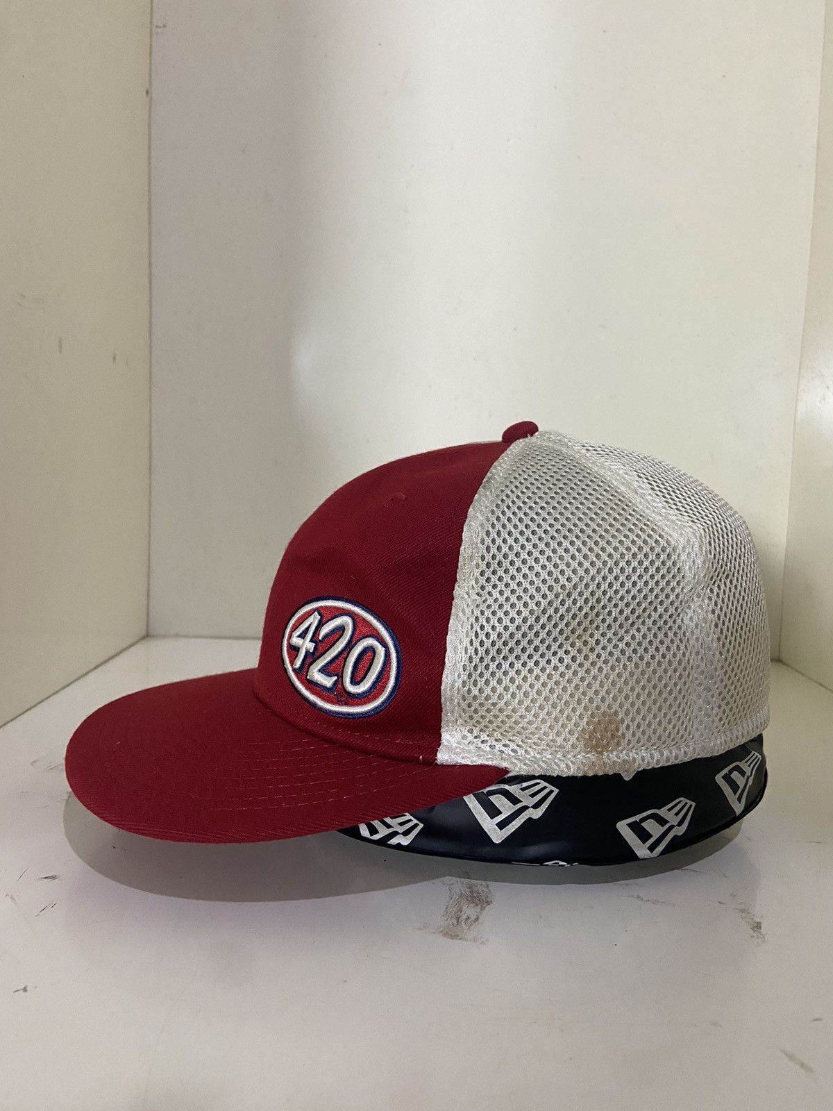 Vintage 420 headwear build up American style hat Size ONE SIZE - 4 Thumbnail