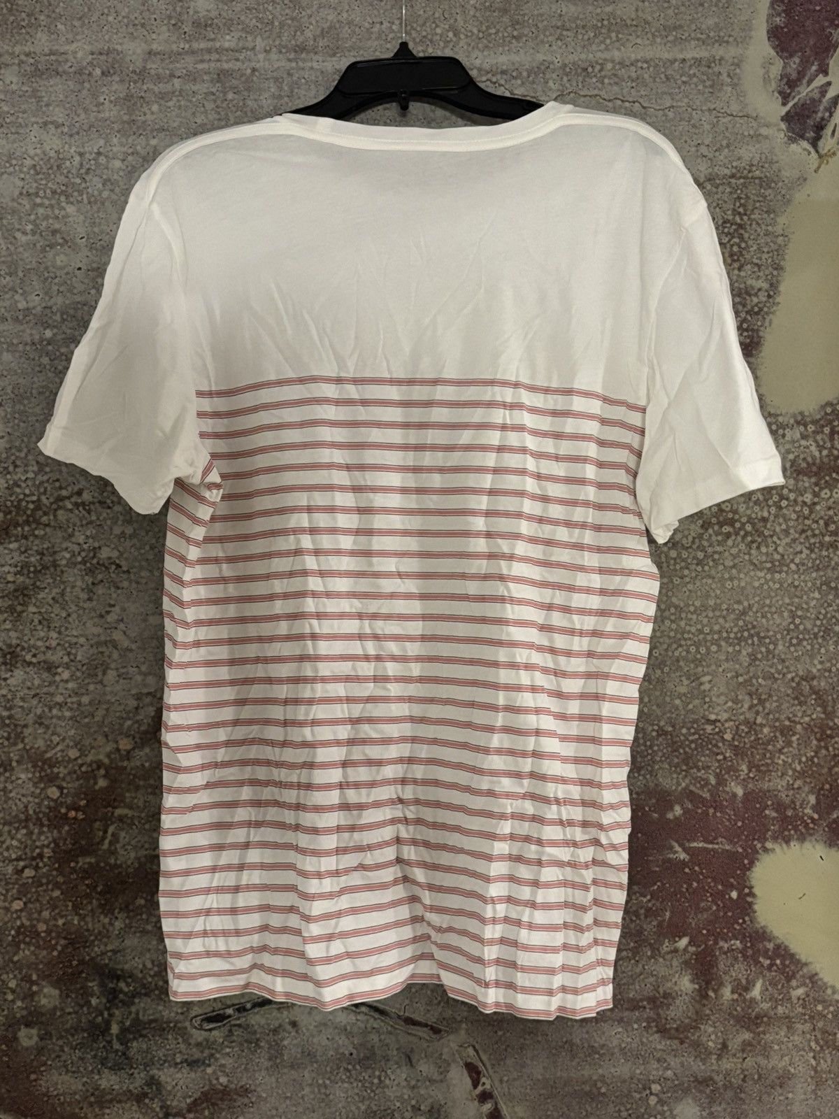 Allsaints While Allsaints T-shirt XL Red Stripes Size US XL / EU 56 / 4 - 2 Thumbnail