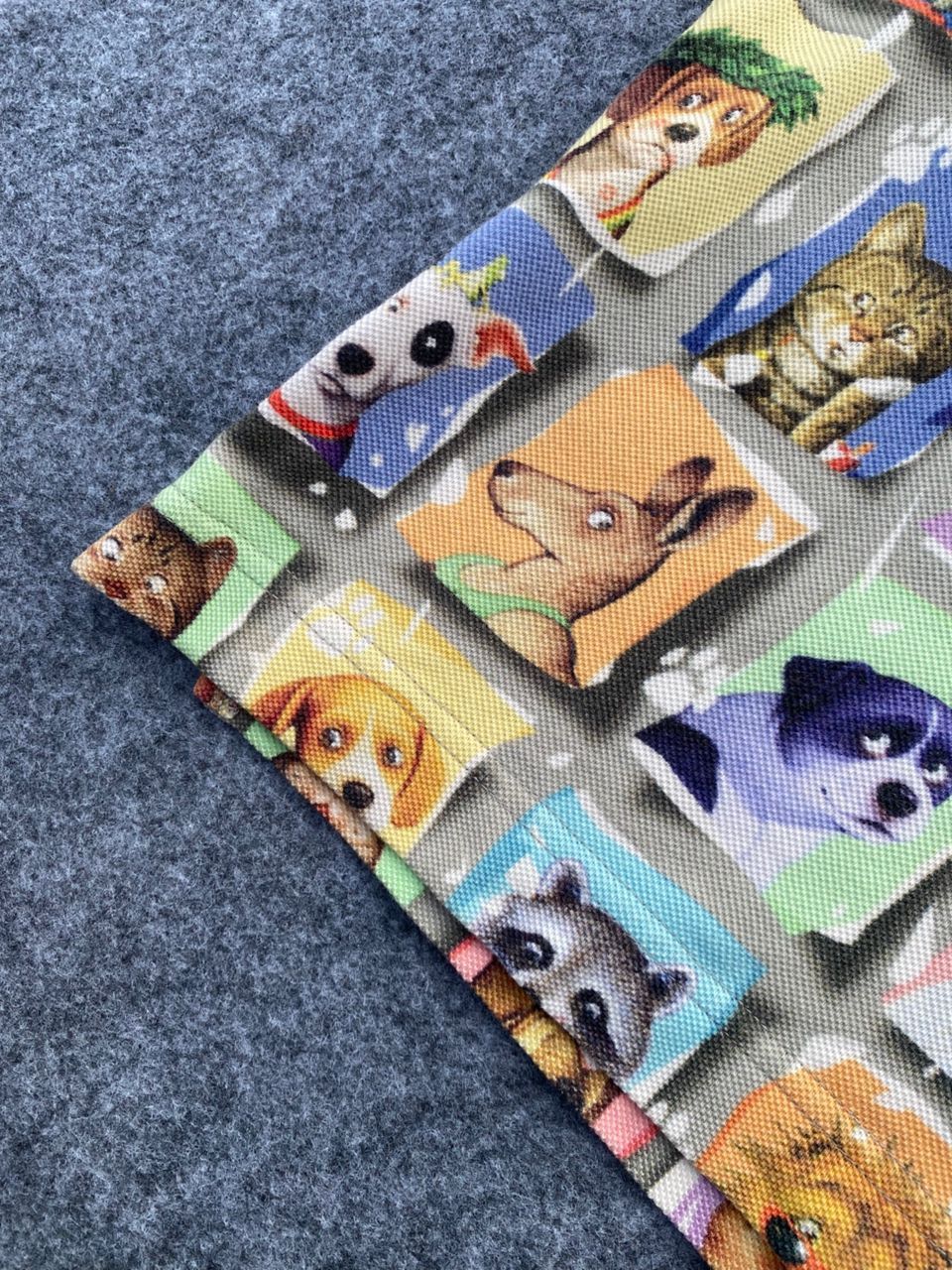 Japanese Brand Vintage Kunio Collection Dog Overprint Movie Polo Shirt Size US L / EU 52-54 / 3 - 8 Thumbnail