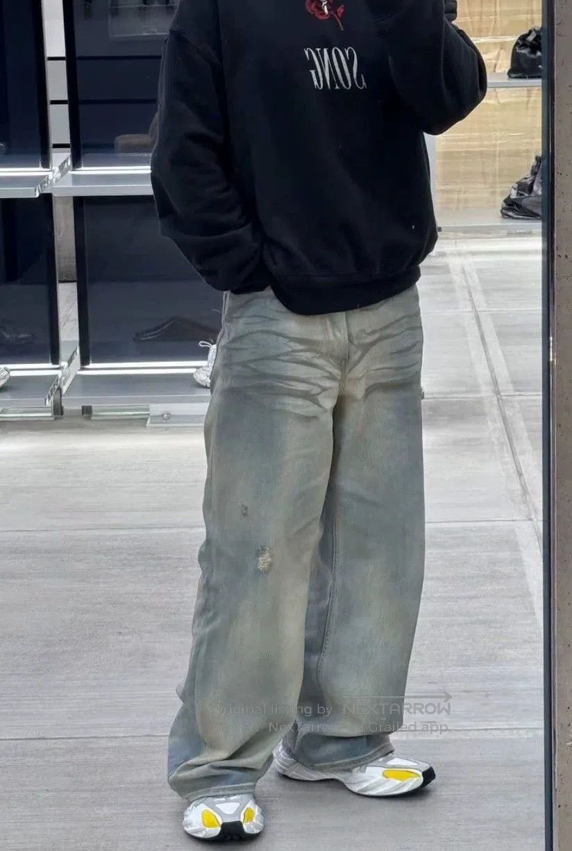 Acne Studios Acne Studios 1981M Distressed Denim Jeans. Size US 30 / EU 46 - 5 Thumbnail