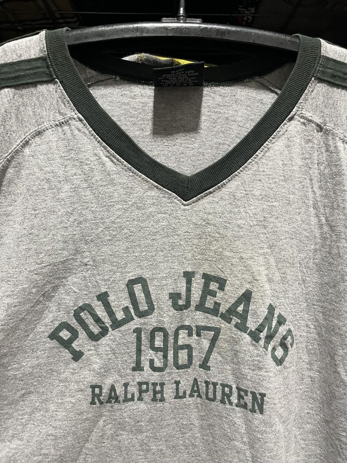 Polo Ralph Lauren Polo Jeans Ralph Lauren 1967 Jersey Tee Size US XL / EU 56 / 4 - 3 Thumbnail