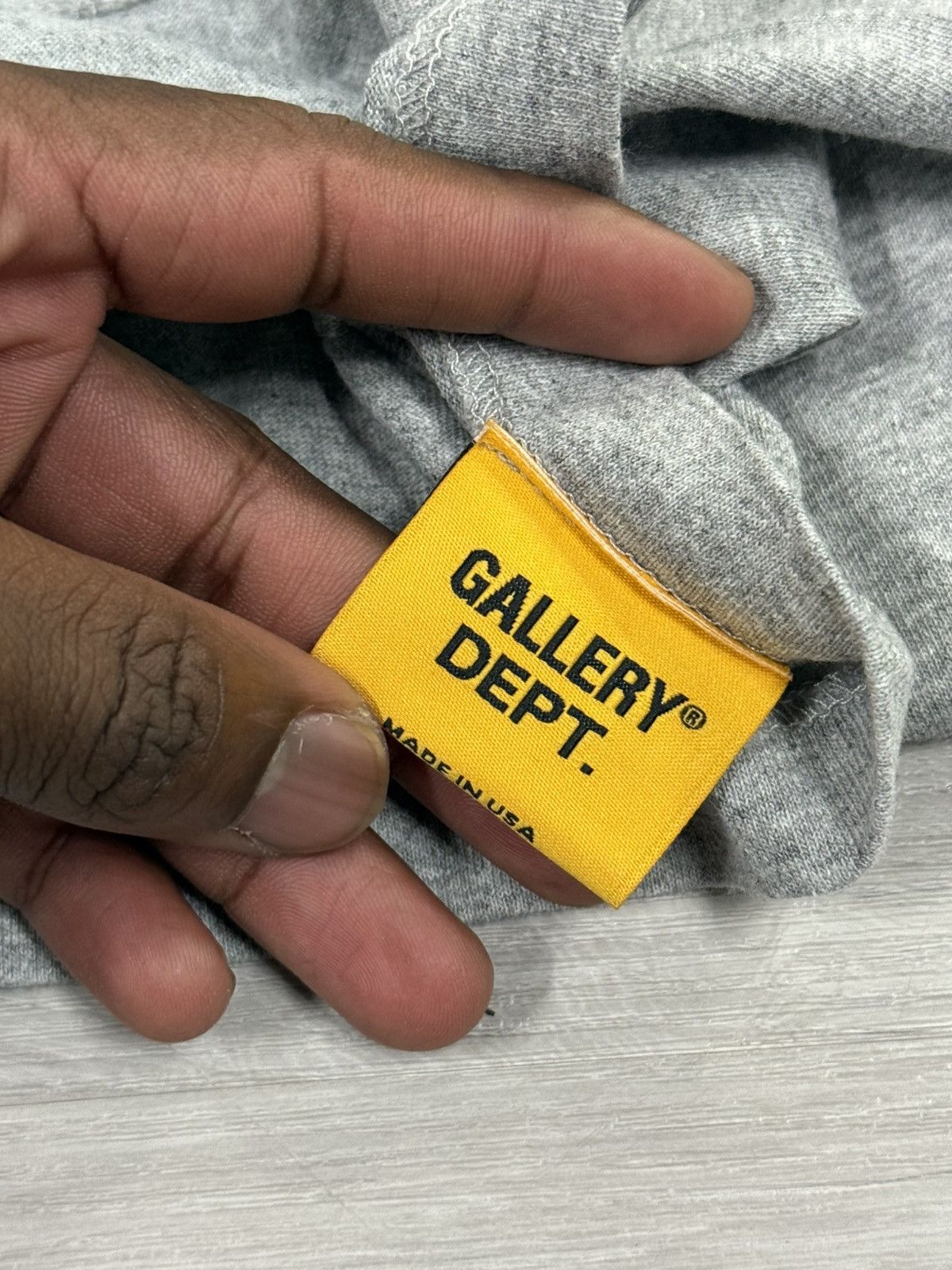 Gallery Dept. Gallery Dept Souvenir L/S Heather Grey Size US S / EU 44-46 / 1 - 9 Thumbnail
