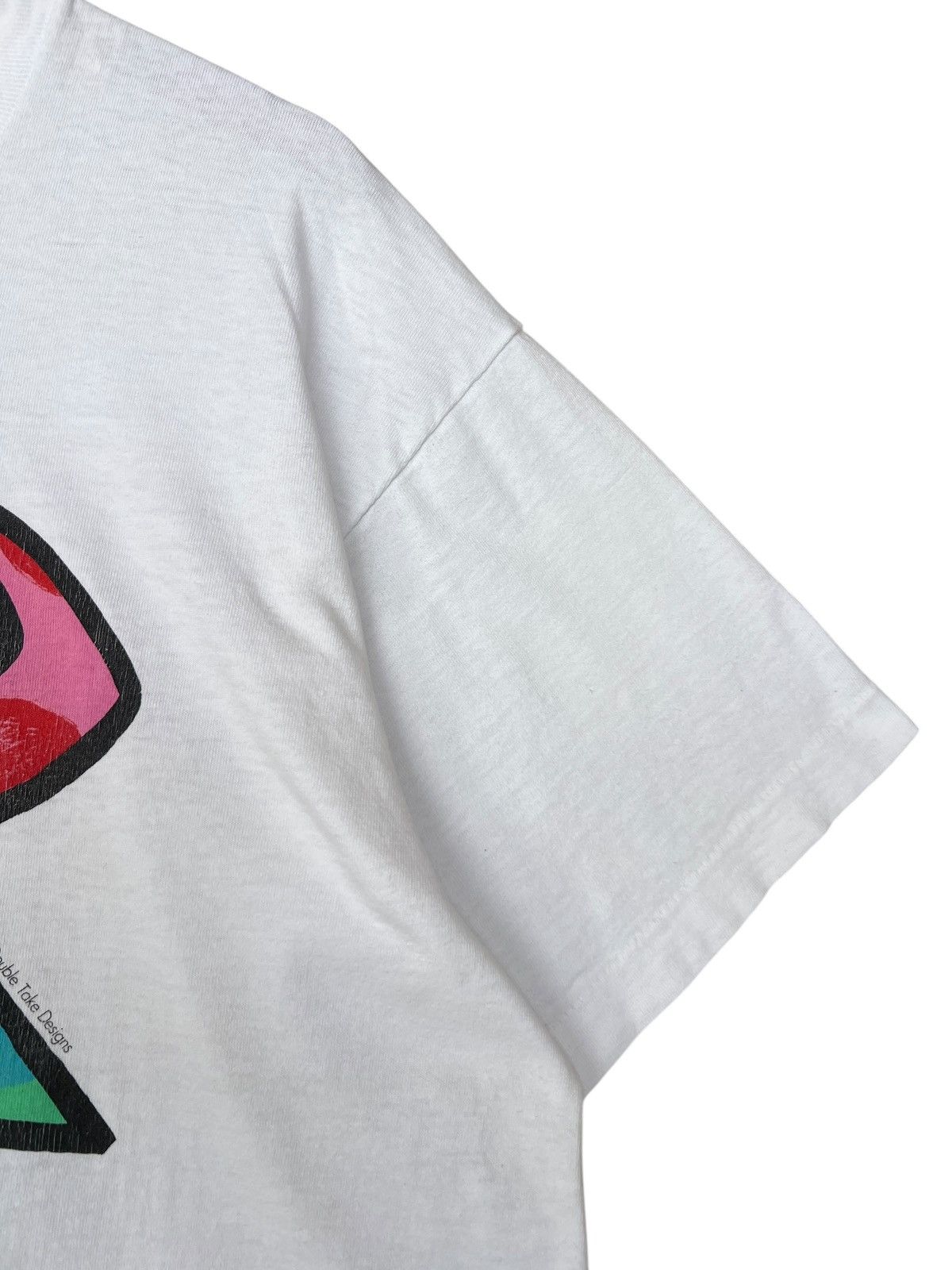 Vintage Vintage 90s Fish Funny Art Cartoon Short Sleeve Tees Size US XL / EU 56 / 4 - 4 Thumbnail