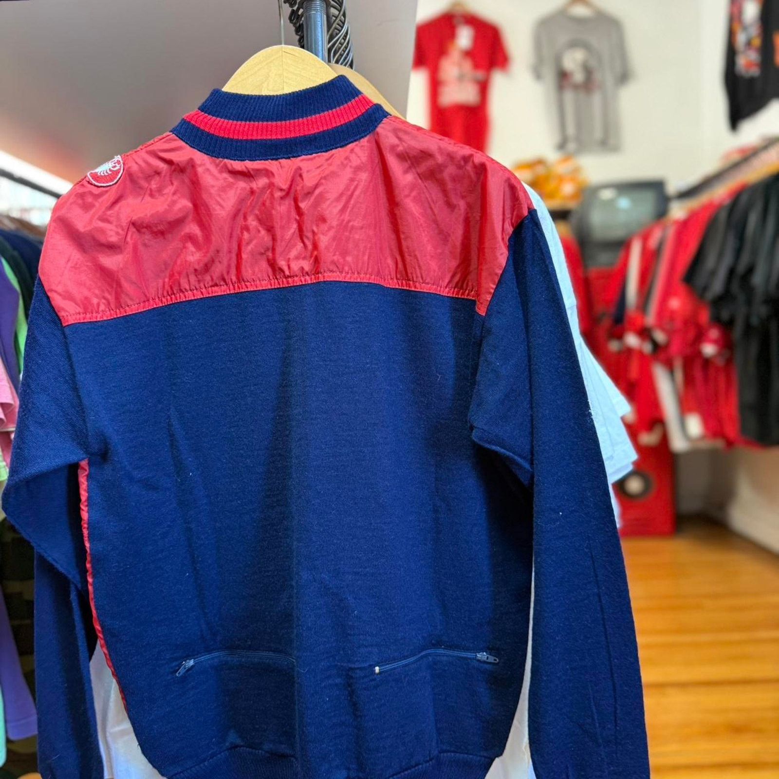 Vintage Vintage 80s Designer Italian Zip Up Jacket Size US M / EU 48-50 / 2 - 2 Thumbnail