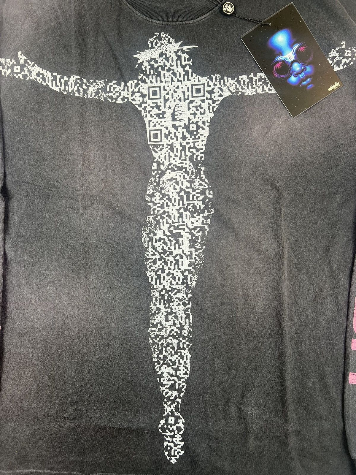 HELLSTAR Hellstar QR Code Long Sleeve T-shirt Size US M / EU 48-50 / 2 - 2 Thumbnail