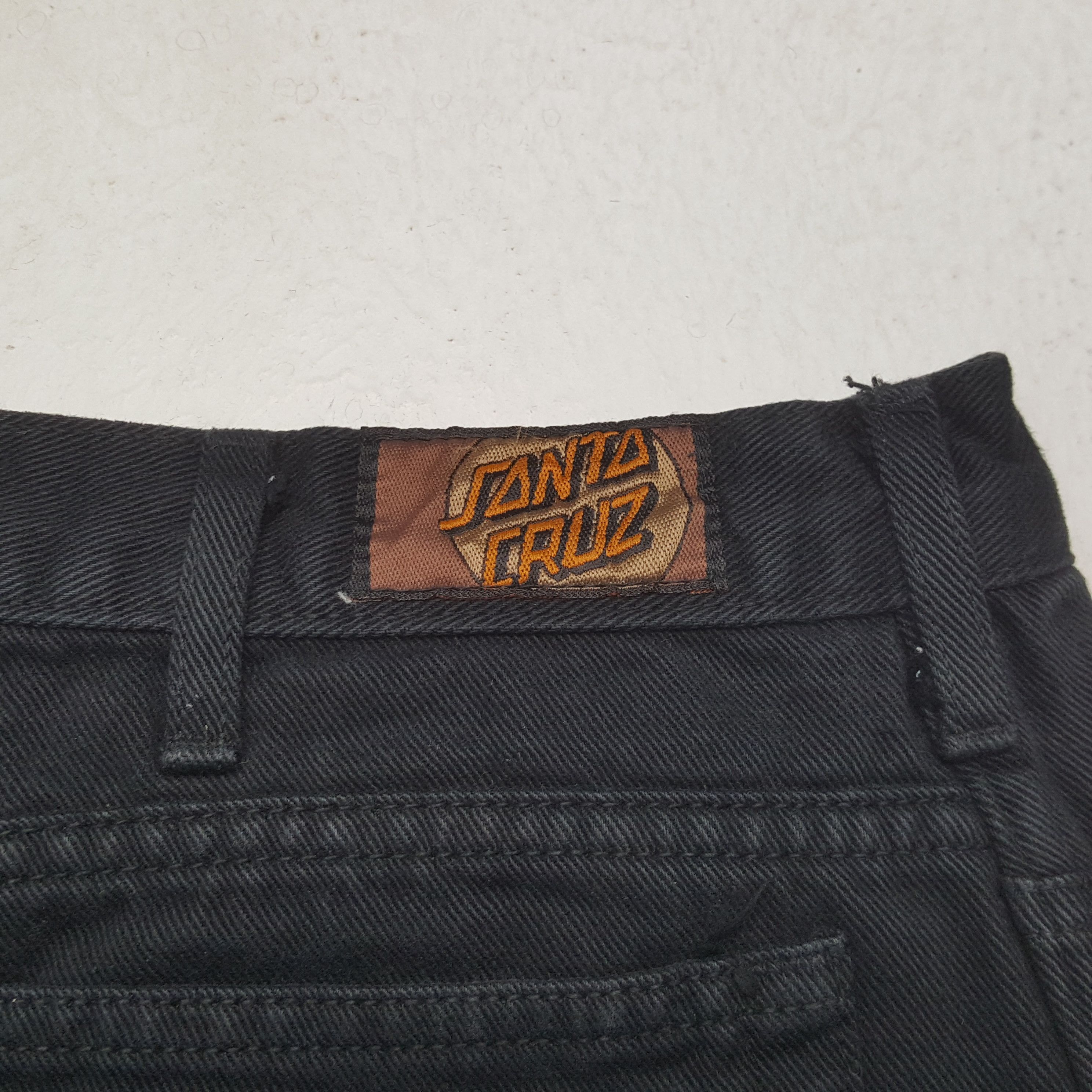 Santa Cruz Skateboards Vintage Santa Cruz Skateboard Brand Black Jeans RR10 Size US 32 / EU 48 - 14 Thumbnail