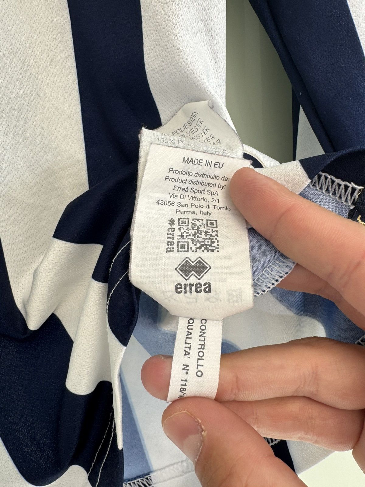 Errea Millwall 2016-2017 Home Soccer Longsleeve Jersey Football Size US S / EU 44-46 / 1 - 16 Thumbnail